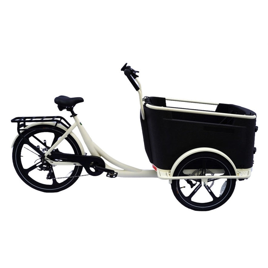 Van Rixtel Urban Plus – Mat Wit – 450Wh – Elektrische Bakfiets - AE-trading