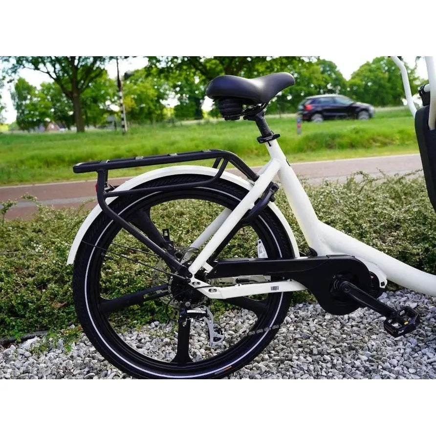 Van Rixtel Urban Plus – Elektrische Bakfiets – Mat Zwart – 450Wh - AE-trading