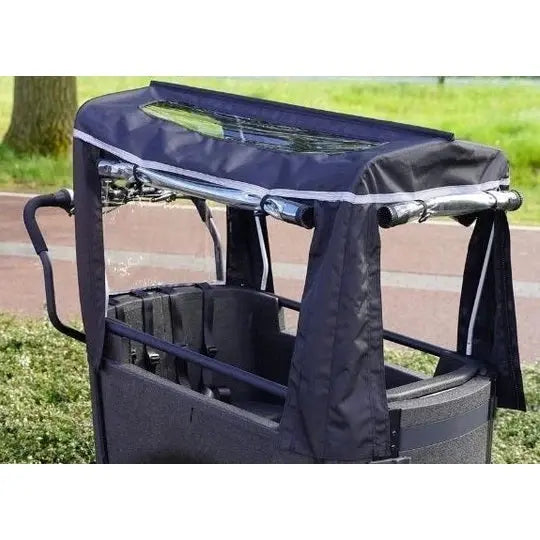Van Rixtel Urban Plus – Elektrische Bakfiets – Mat Zwart – 450Wh - AE-trading