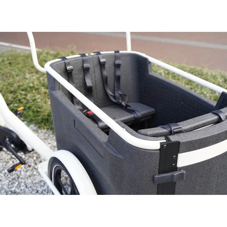 Van Rixtel Urban Plus – Elektrische Bakfiets – Mat Zwart – 450Wh - AE-trading