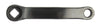 Vinty crank links 170mm spieloos zwart - AE-trading