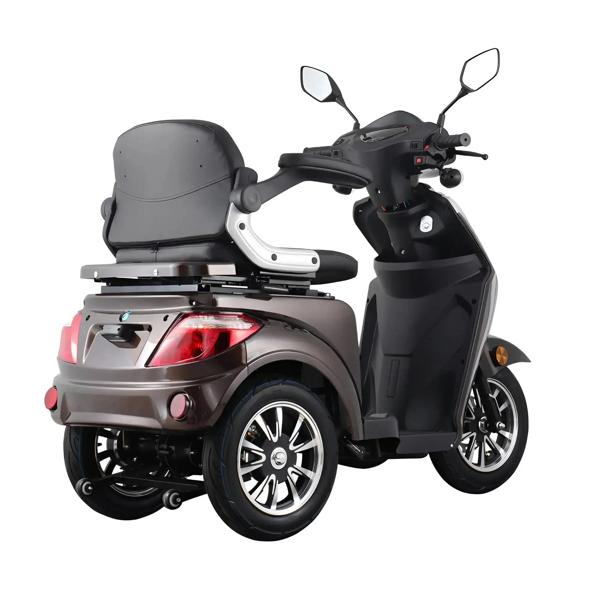 Vista 3 Basic E-scootmobiel Driewieler Elektrisch 1000W 60V 20Ah - Bruin - AE-trading