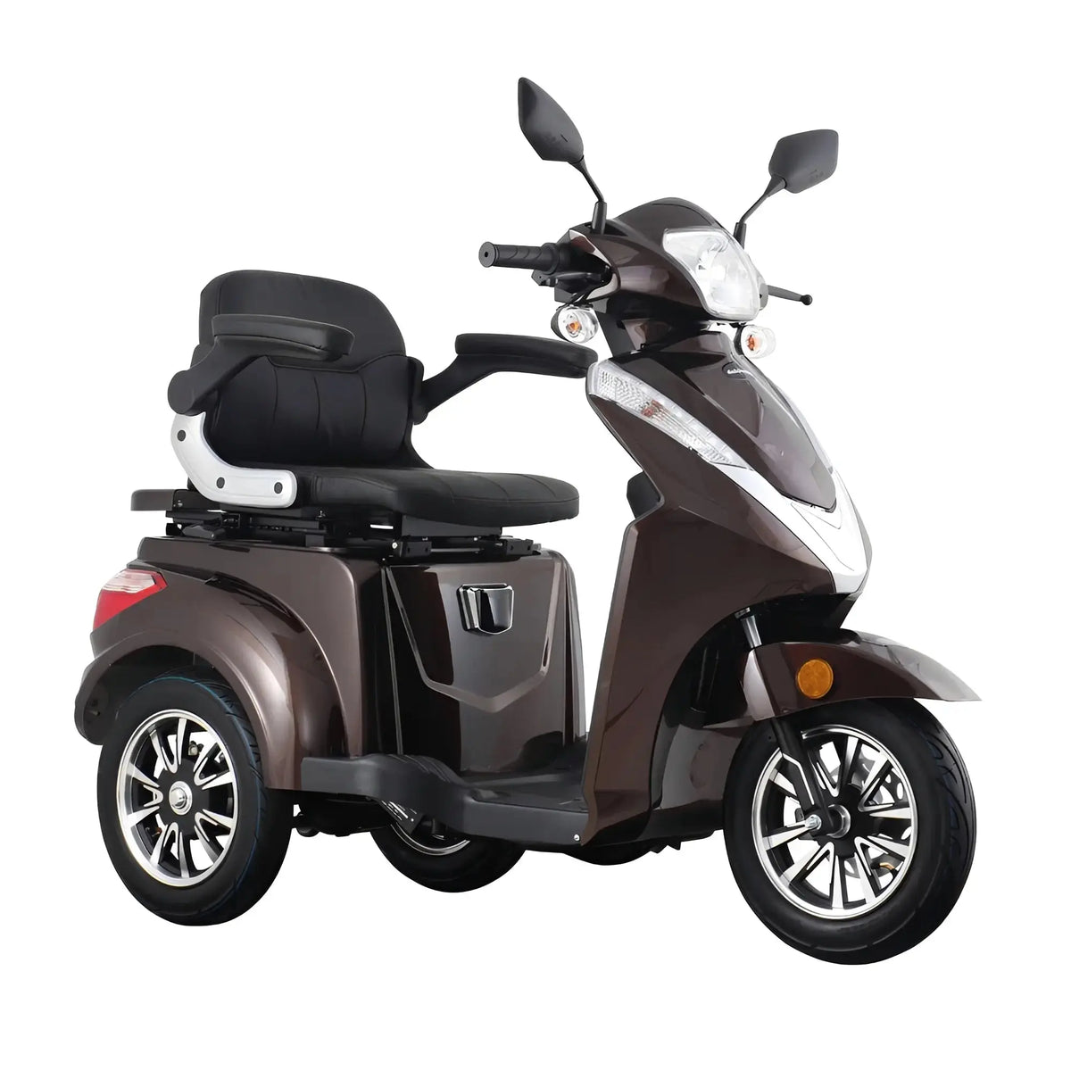 Vista 3 Basic E-scootmobiel Driewieler Elektrisch 1000W 60V 20Ah - Bruin - AE-trading
