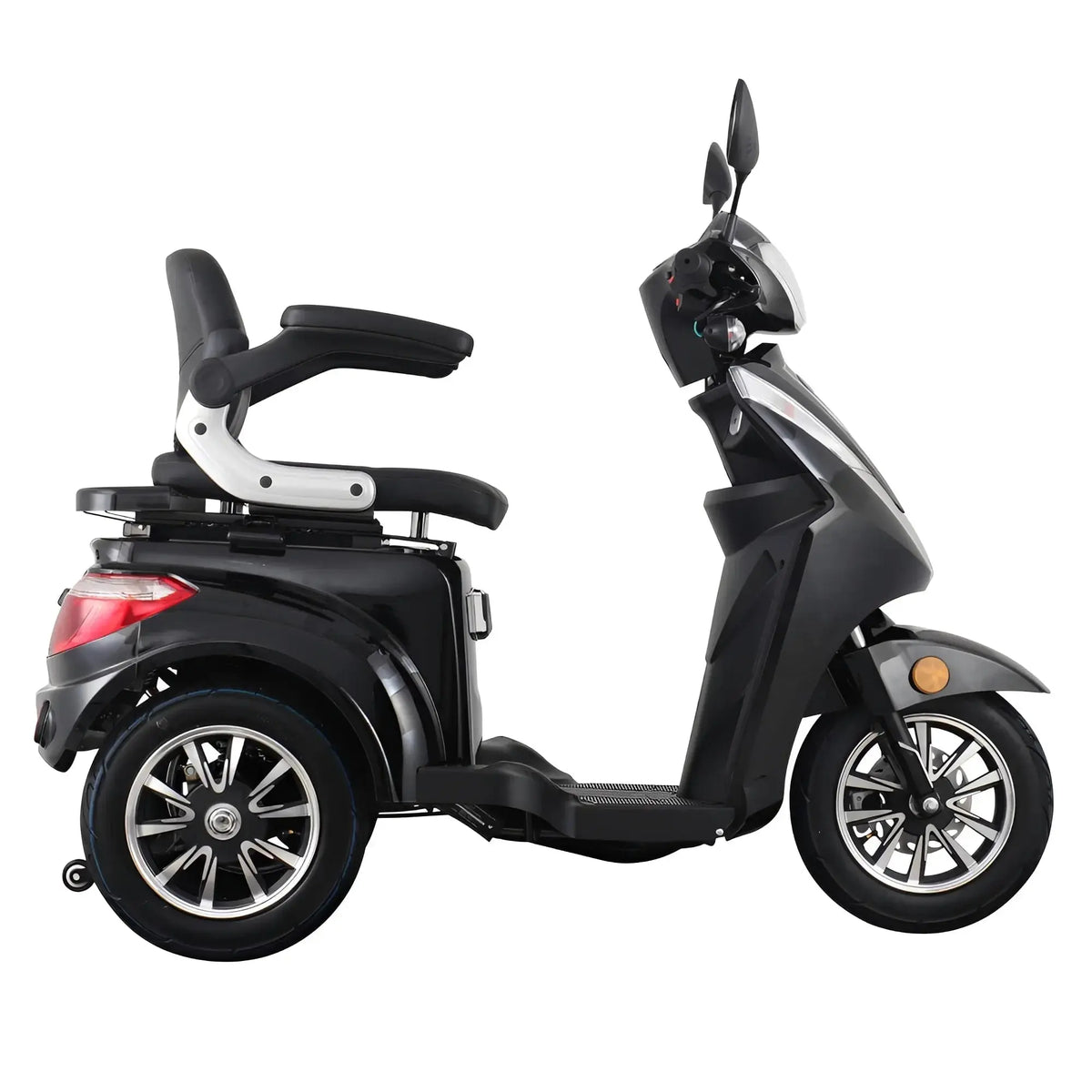 Vista 3 Basic E-scootmobiel Driewieler Elektrisch 1000W 60V 20Ah - Zwart - AE-trading