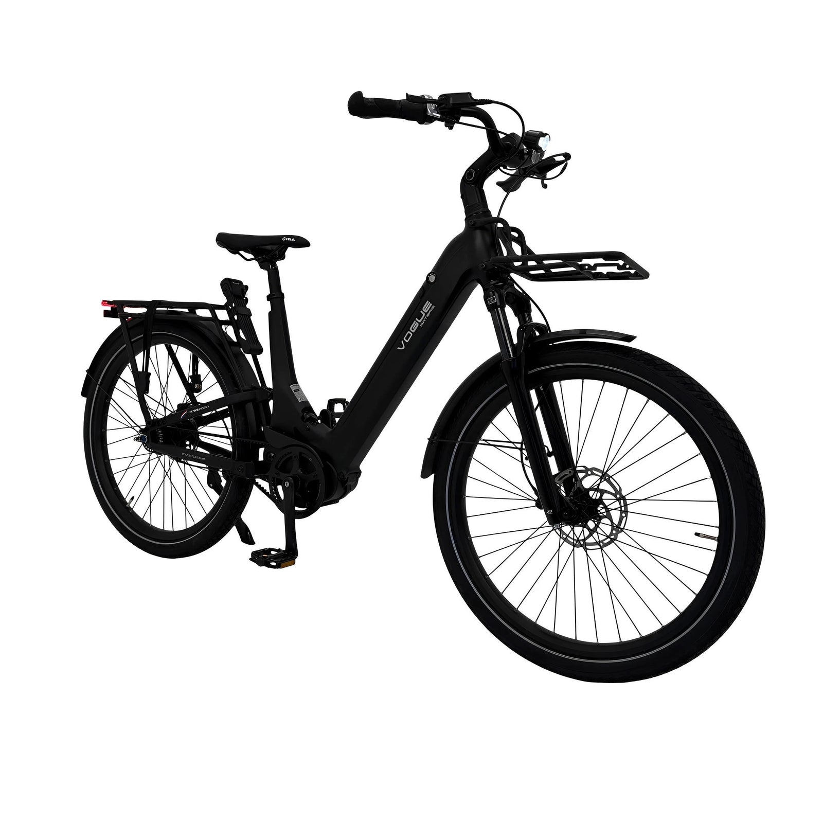 Vogue Artemis Elektrische Fiets - Matt Black - 50 cm - AE-trading