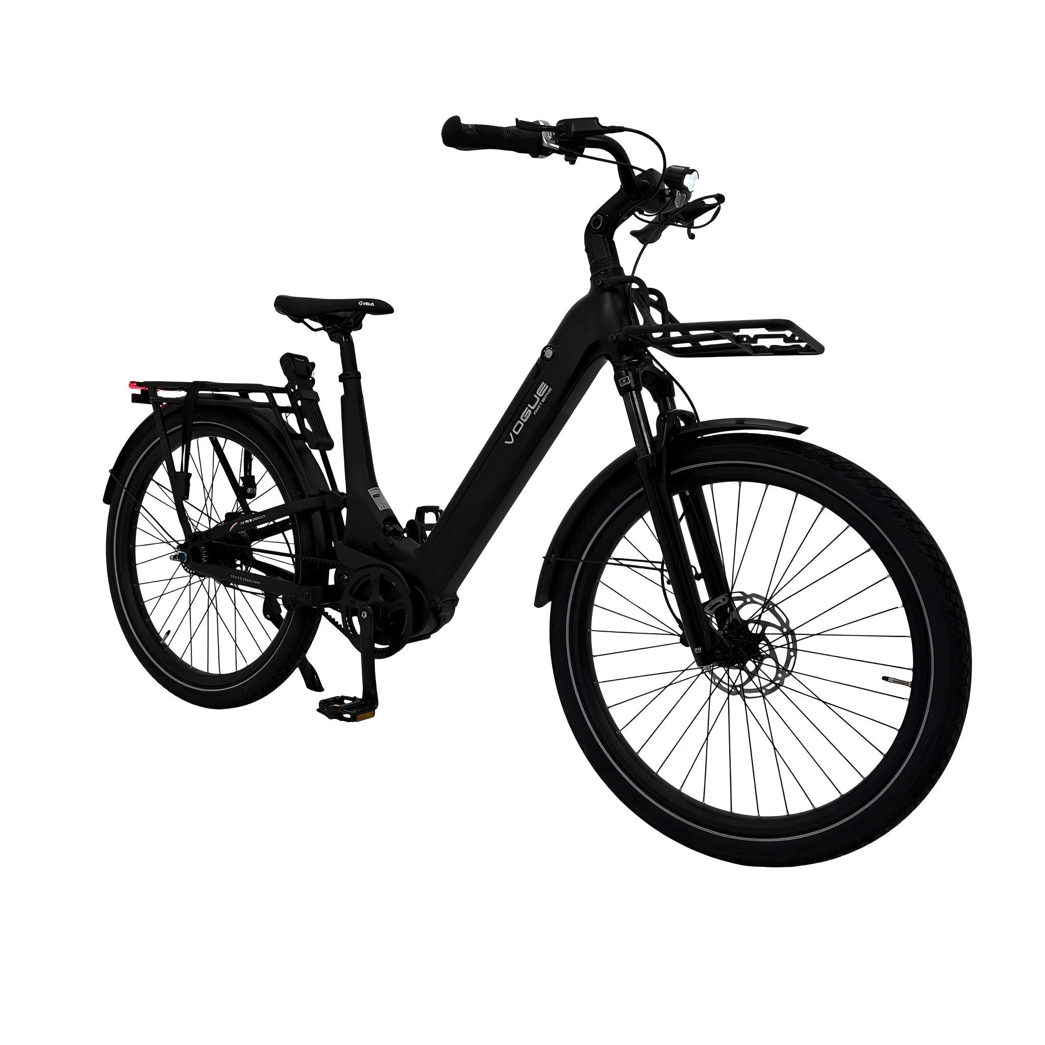 Vogue Artemis Elektrische Fiets - Matt Black - 50 cm - AE-trading