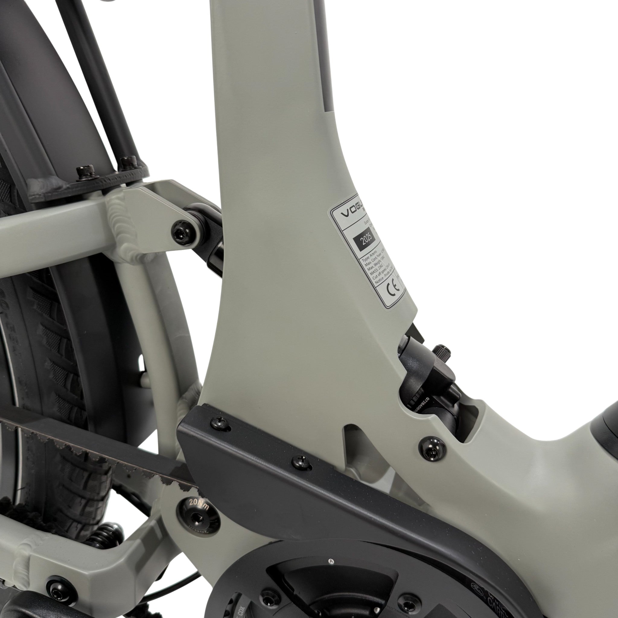 Vogue Artemis - Matt Grey - 468Wh - Elektrische Fiets - AE-trading