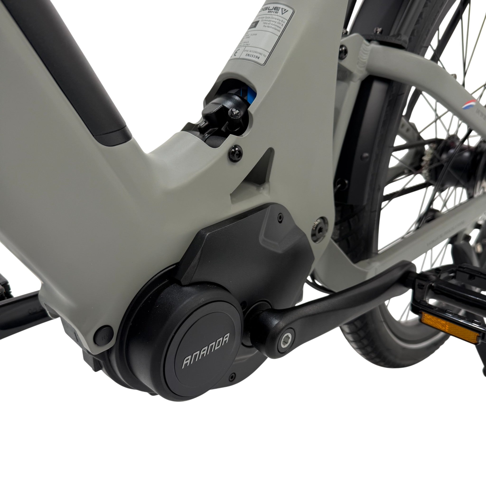 Vogue Artemis - Matt Grey - 468Wh - Elektrische Fiets - AE-trading