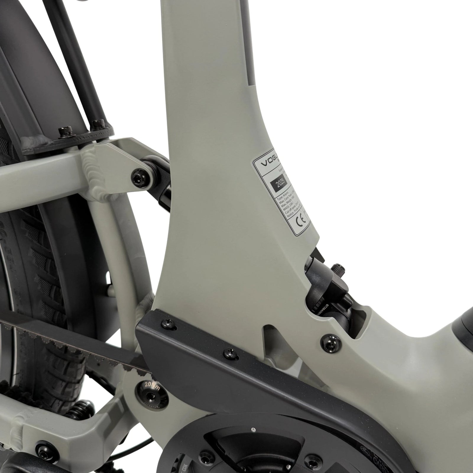 Vogue Artemis Elektrische Fiets - Matt Grey - 50 cm - AE-trading