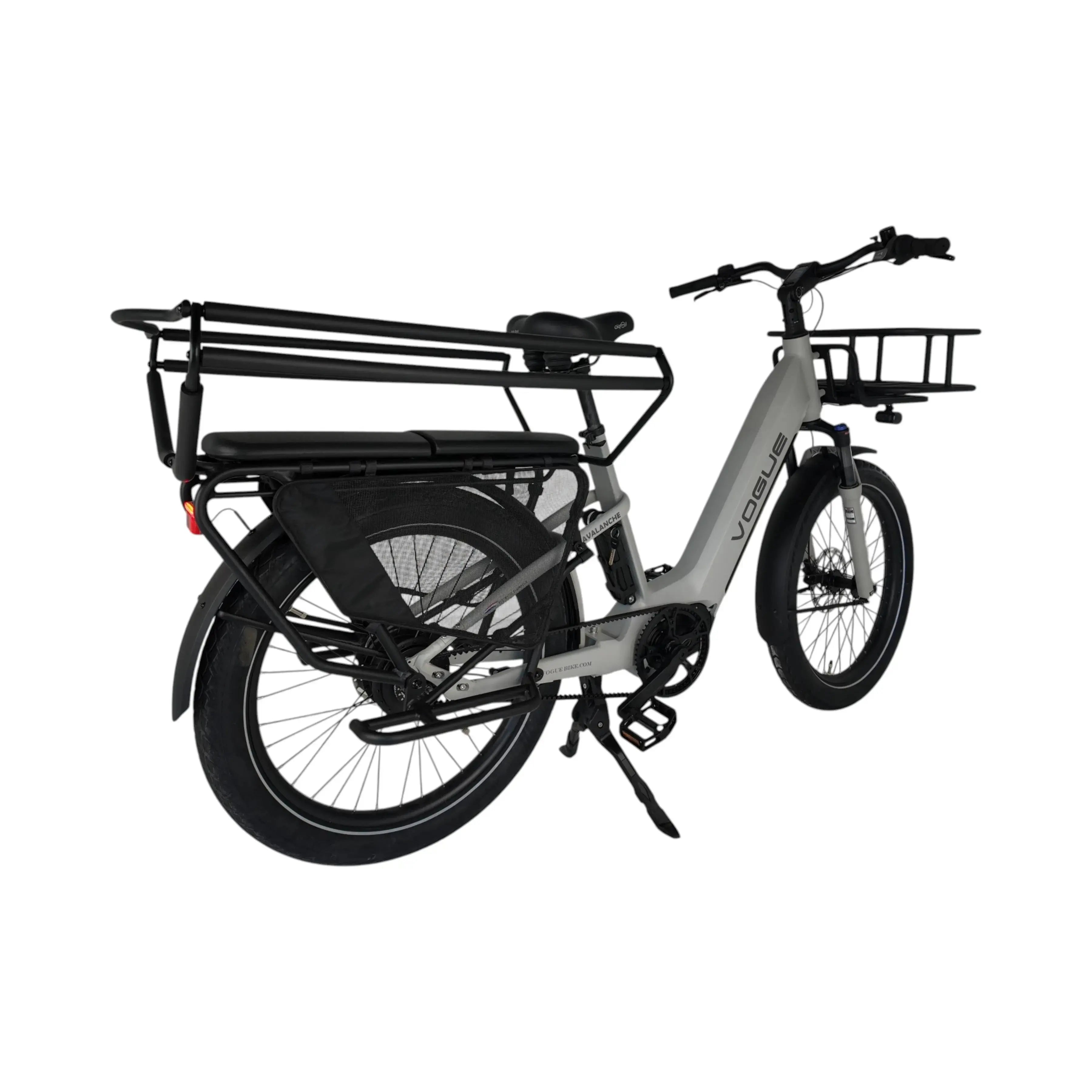 Vogue Avalanche - Elektrische Longtail - Mat Grijs - AE-trading