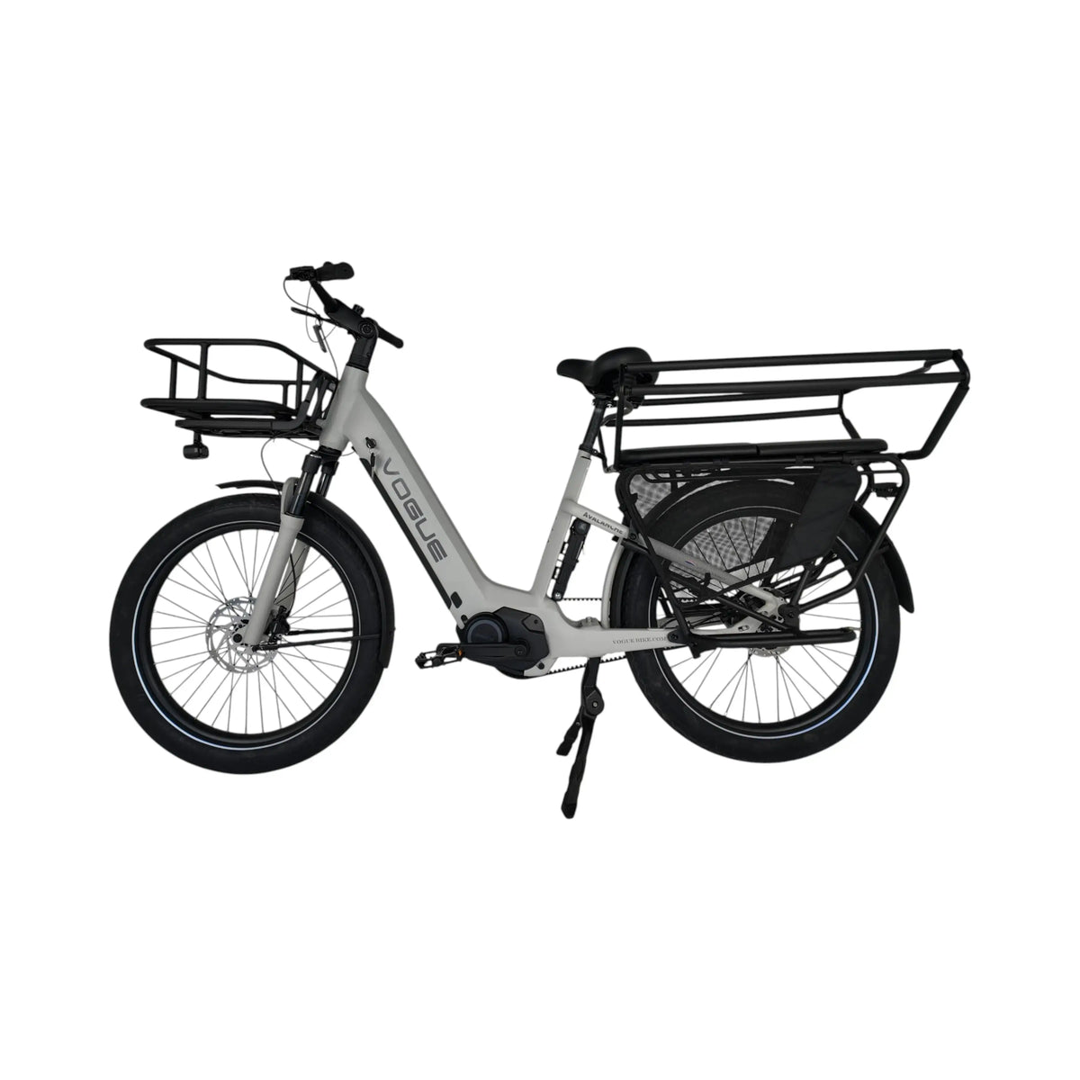 Vogue Avalanche - Elektrische Longtail - Mat Grijs - AE-trading