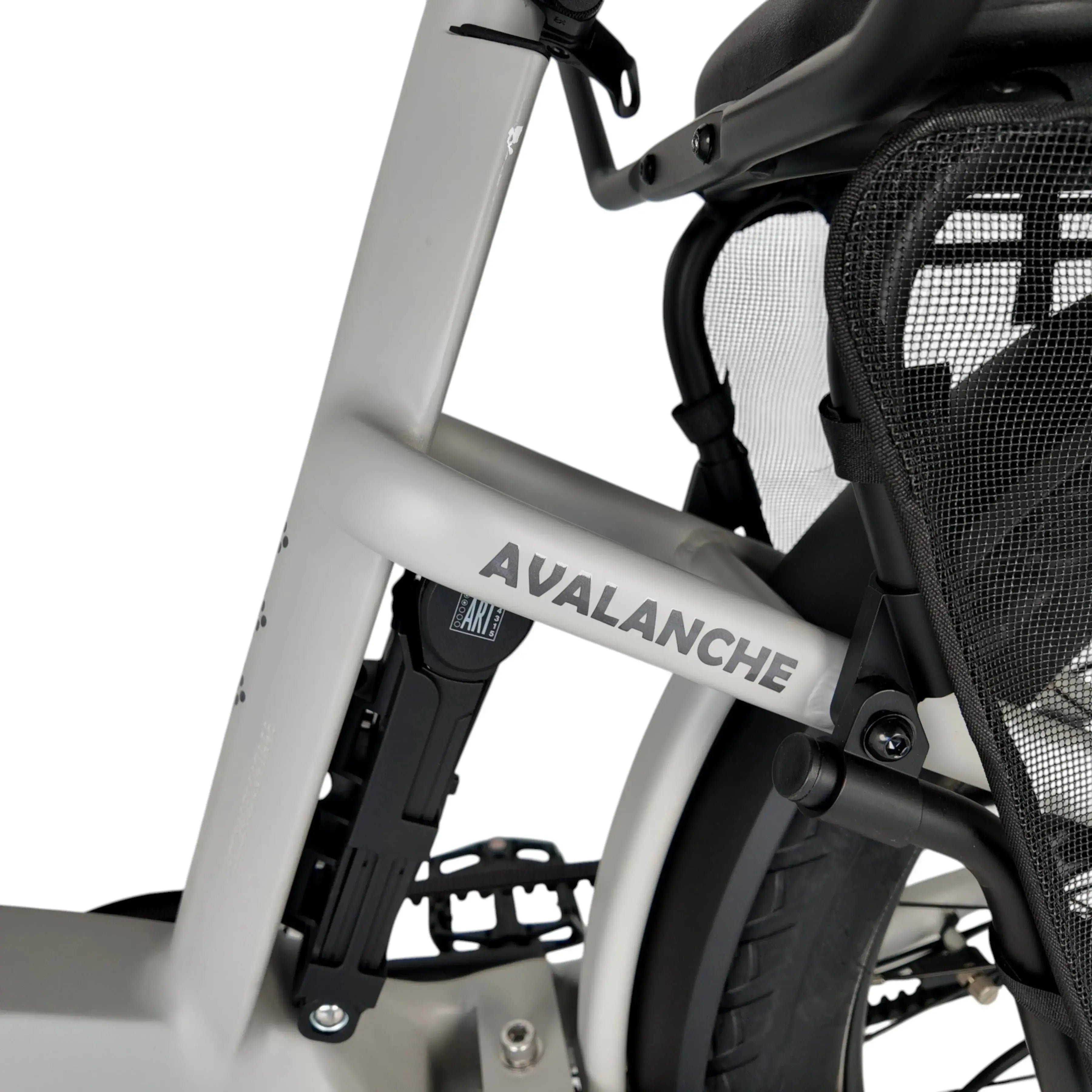 Vogue Avalanche - Elektrische Longtail - Mat Grijs - AE-trading