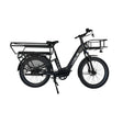 Vogue Avalanche Longtail - Matt Black - 540Wh - Elektrische Longtail