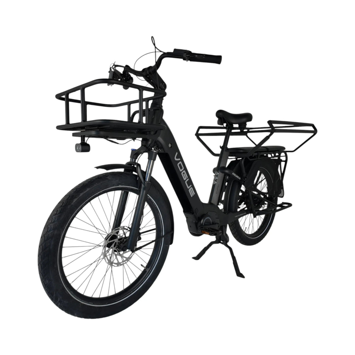 Vogue Avalanche Longtail - Matt Black - 540Wh - Elektrische Longtail - AE-trading