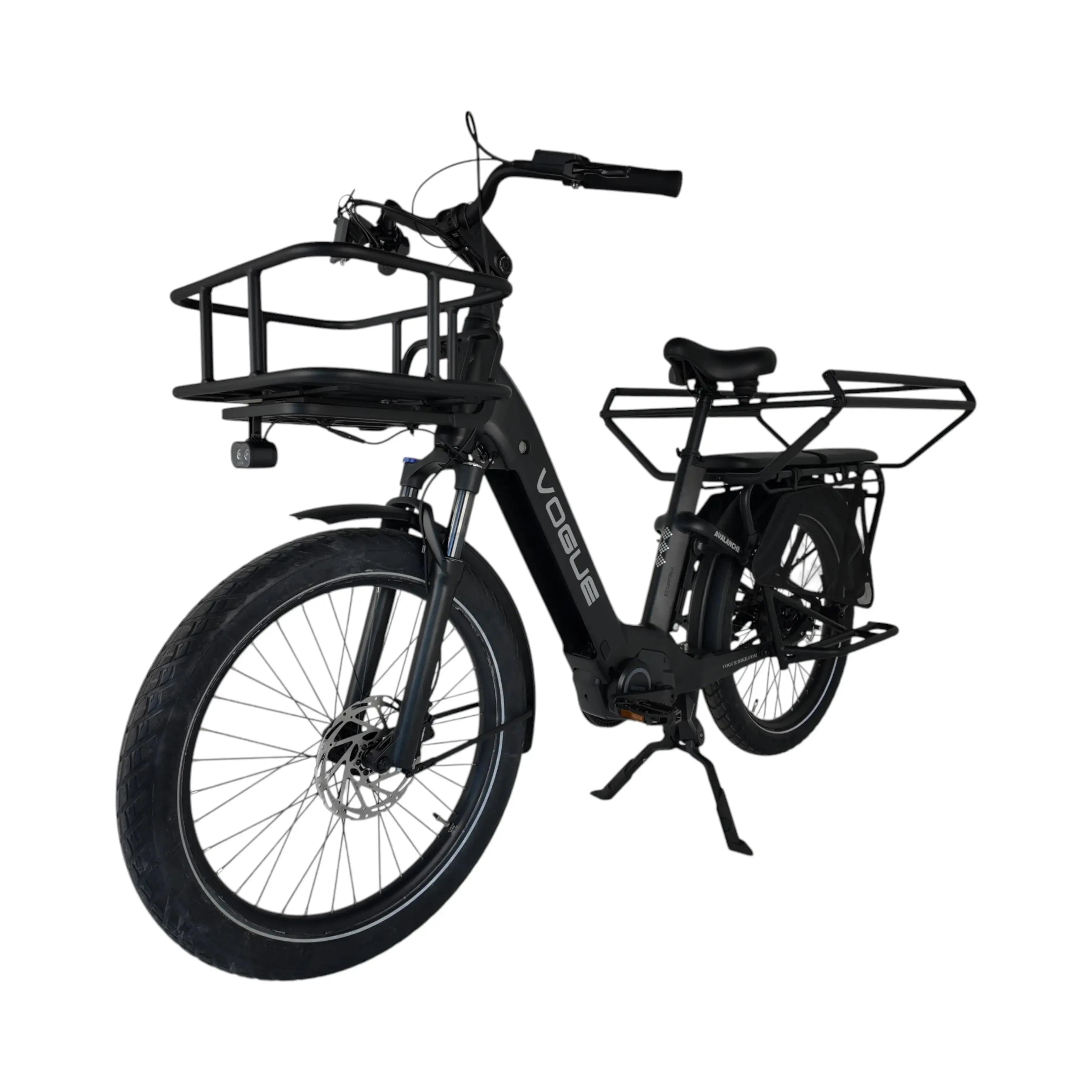 Vogue Avalanche Longtail - Matt Black - 540Wh - Elektrische Longtail - AE-trading