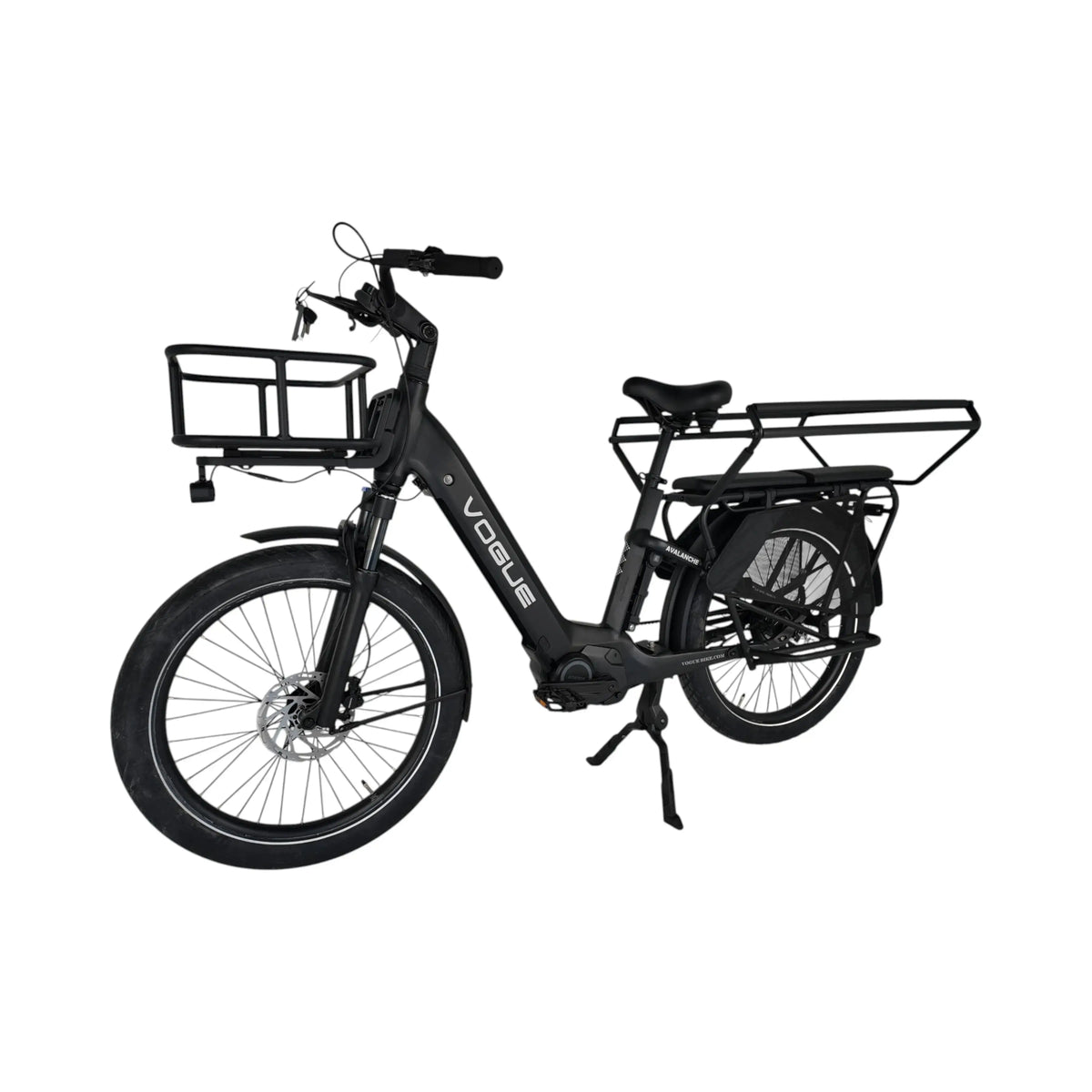 Vogue Avalanche Longtail - Matt Black - 540Wh - Elektrische Longtail - AE-trading