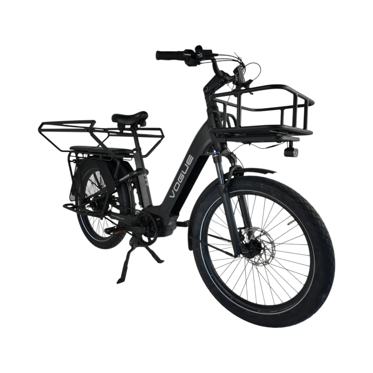 Vogue Avalanche Longtail - Matt Black - 540Wh - Elektrische Longtail - AE-trading