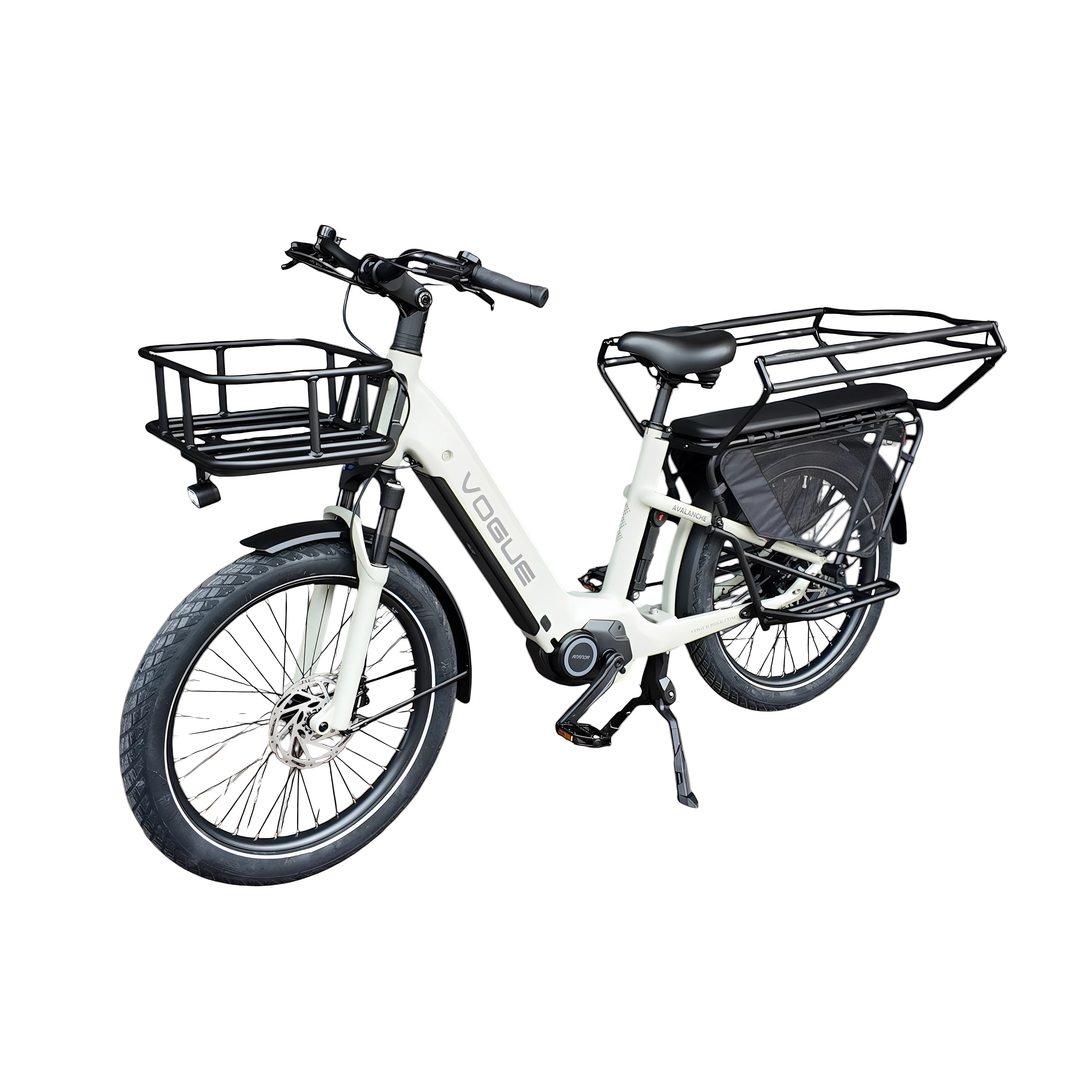 Vogue Avalanche - Elektrische Longtail - Mat Cement Grijs - AE-trading
