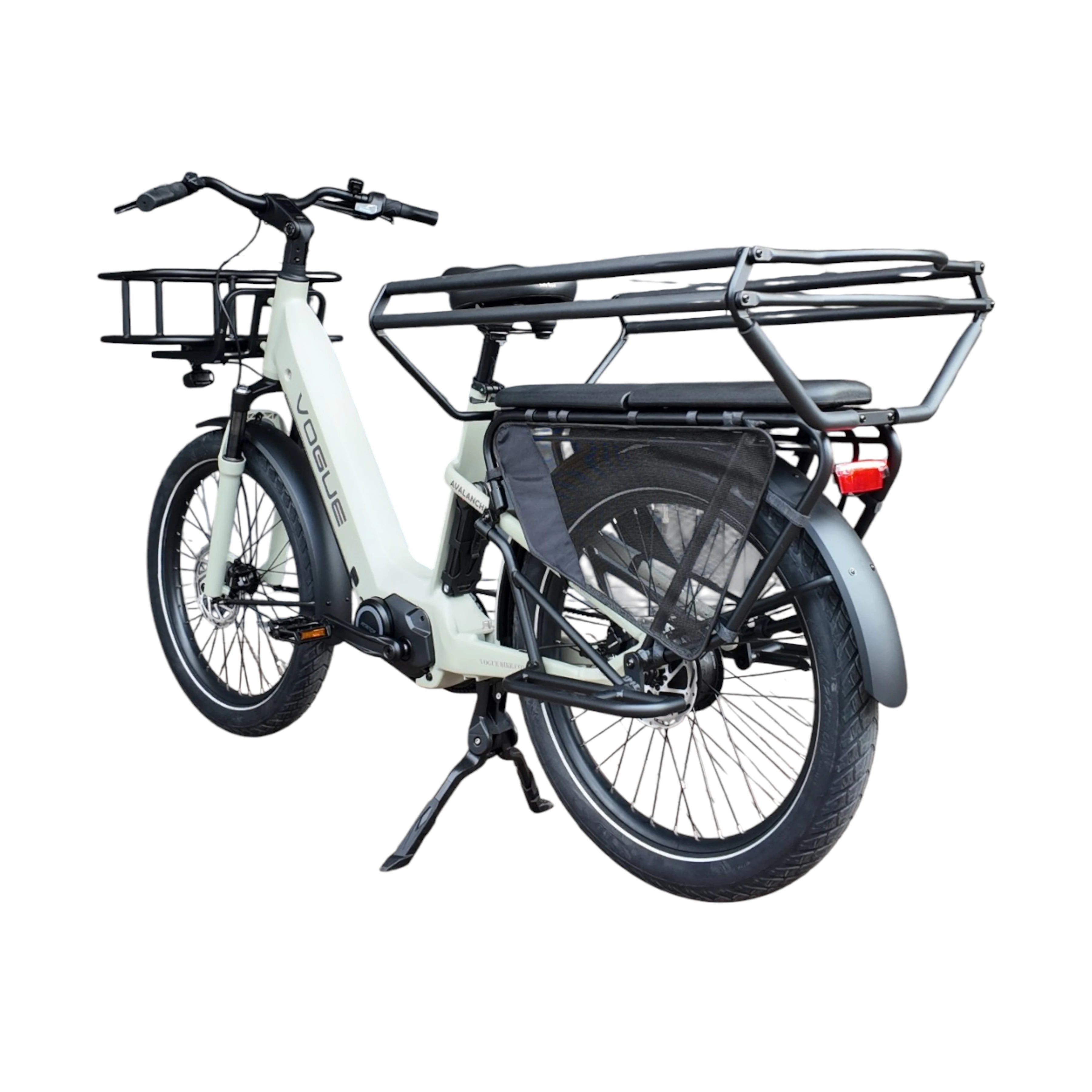 Vogue Avalanche - Elektrische Longtail - Mat Cement Grijs - AE-trading