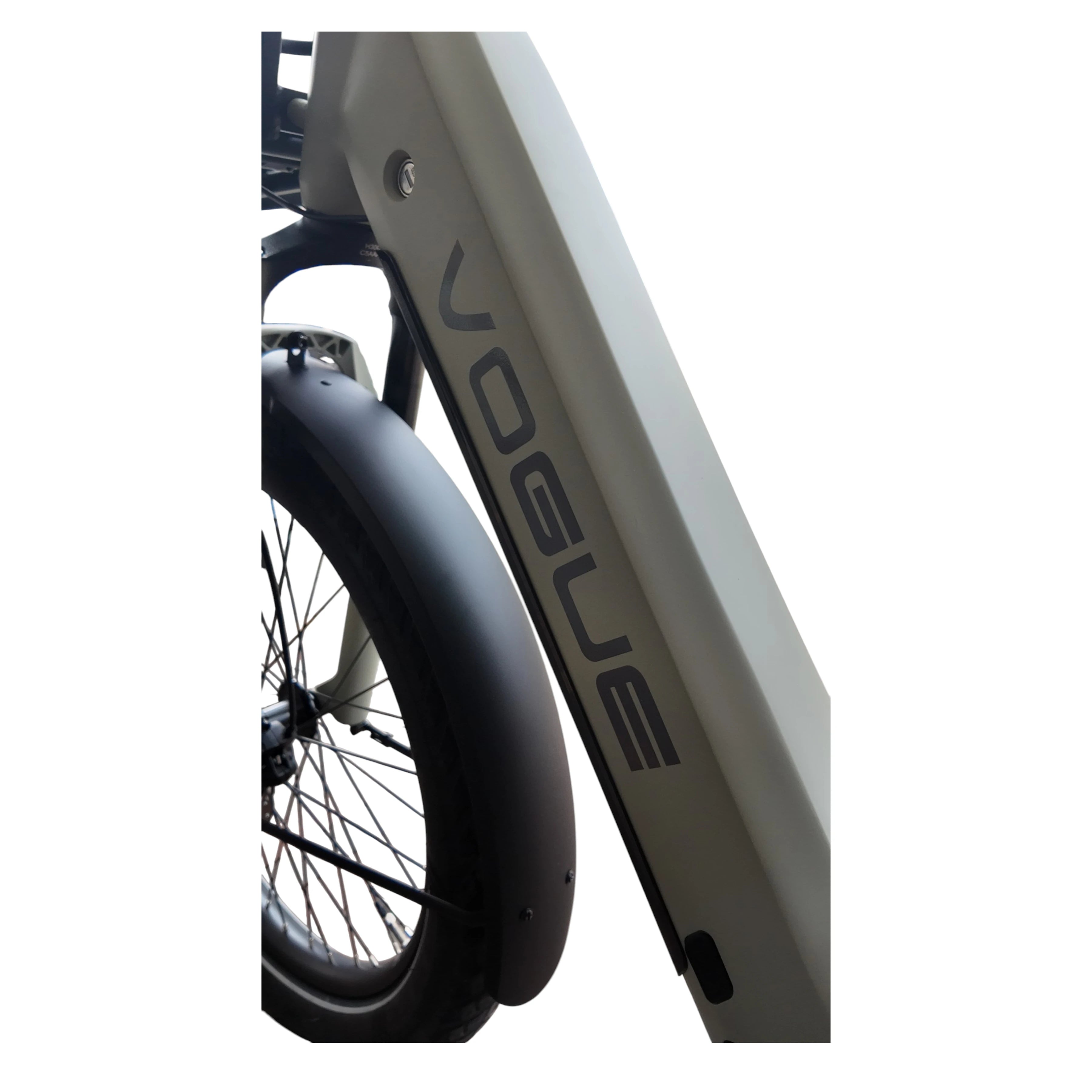 Vogue Avalanche - Elektrische Longtail - Mat Cement Grijs - AE-trading
