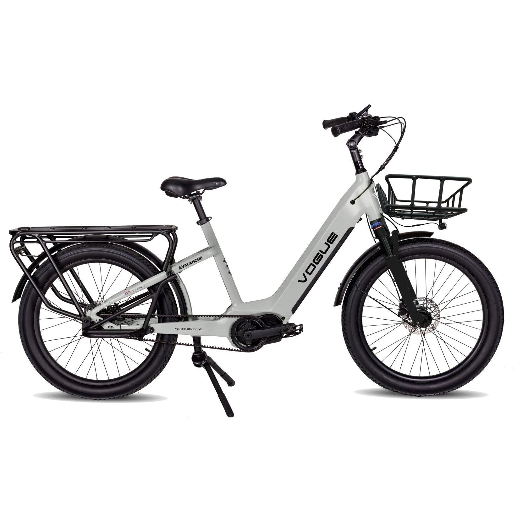 Vogue Avalanche - Elektrische Longtail - Mat Grijs - AE-trading