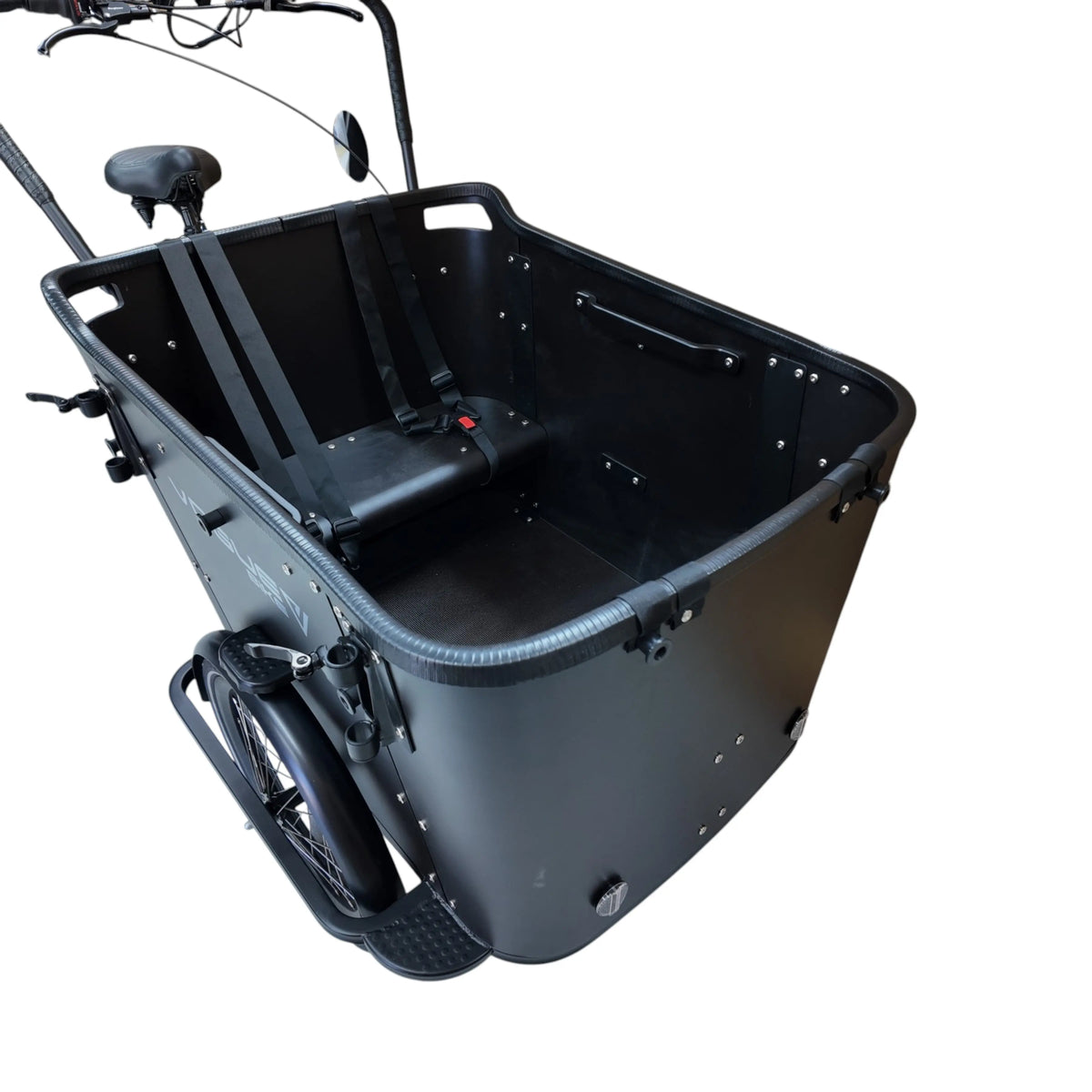 Vogue Avenger Elektrische Bakfiets - Mat Zwart - AE-trading