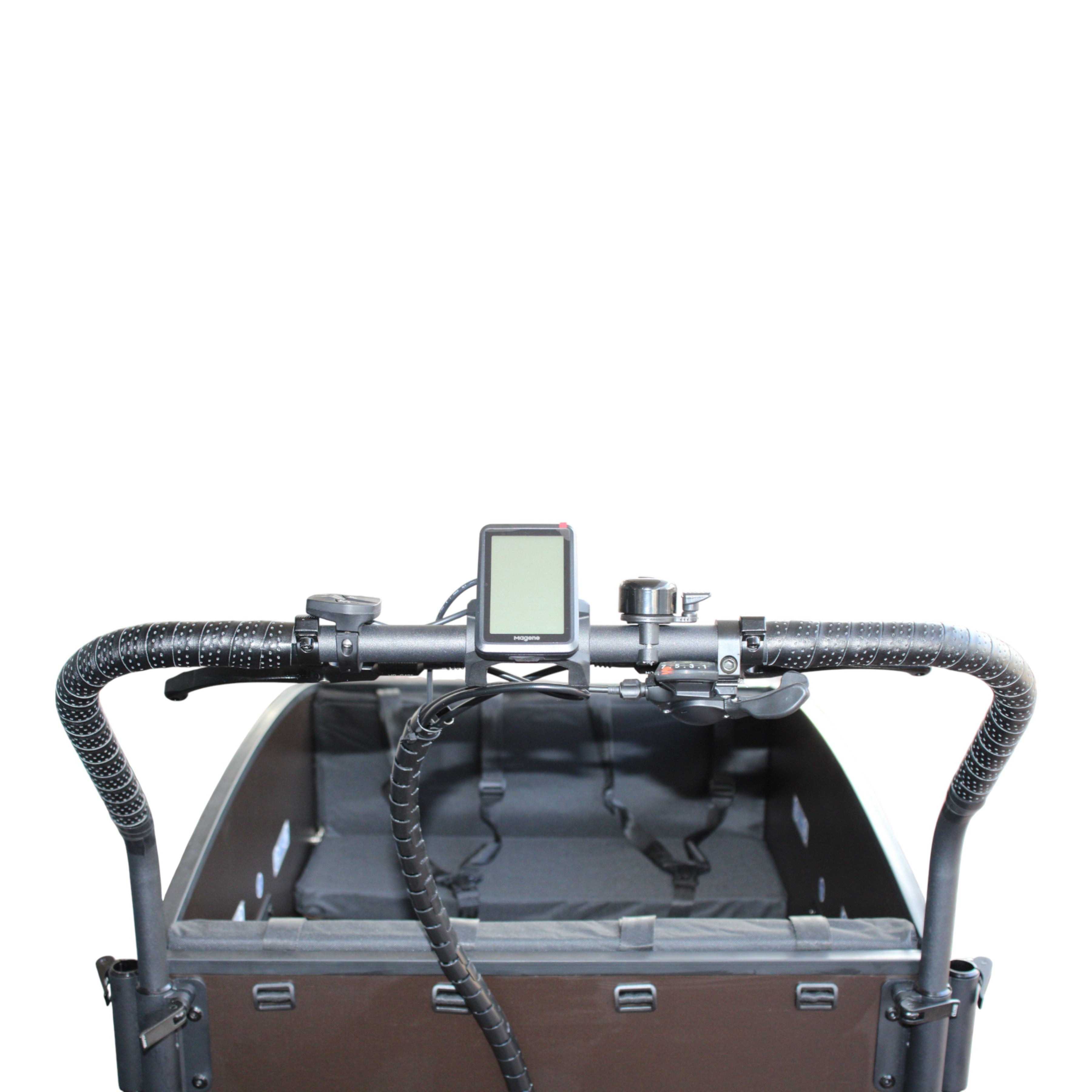 Vogue Bakfiets E-Cargo Journey-S 7DR met Hydraulische Remmen - Zwart - AE-trading