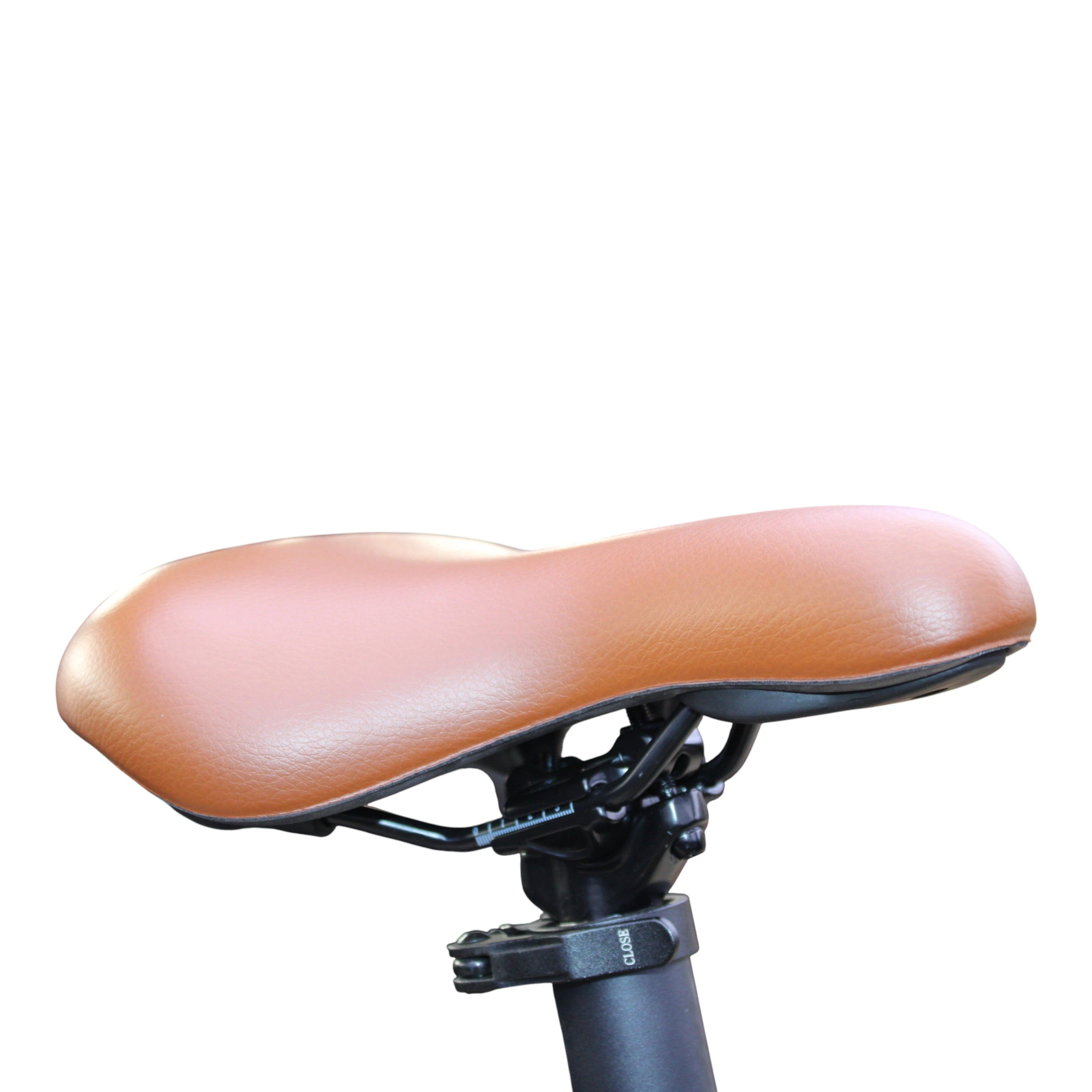 Vogue Bakfiets E-Cargo Journey-S 7DR met Hydraulische Remmen - Zwart met Bruine Accenten - AE-trading