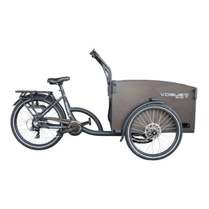 Vogue Bakfiets E-Cargo Journey-S 7DR met Hydraulische Remmen - Zwart - AE-trading