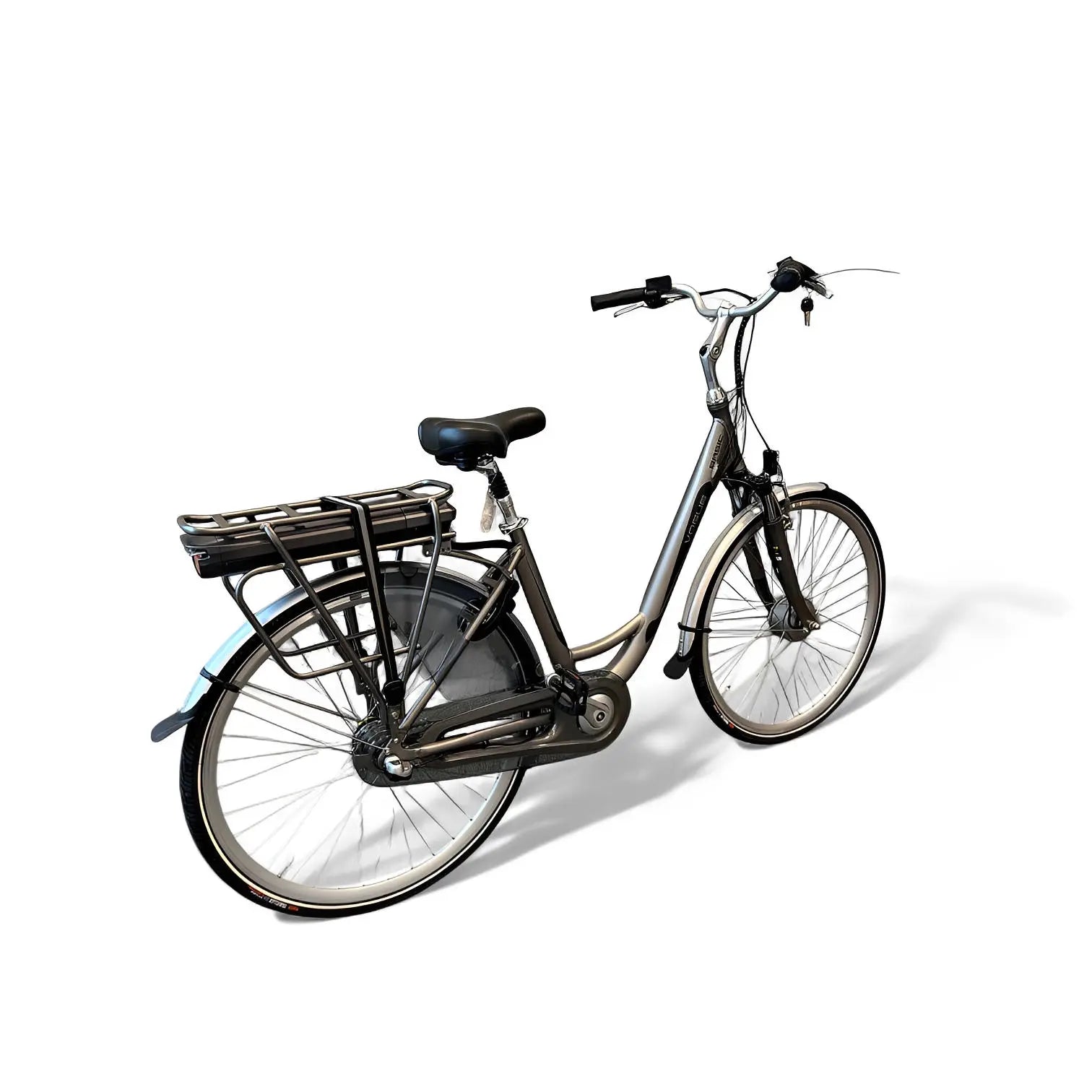 Vogue Basic Elektrische Fiets 3 versnellingen 13Ah - Mat Grijs - AE-trading