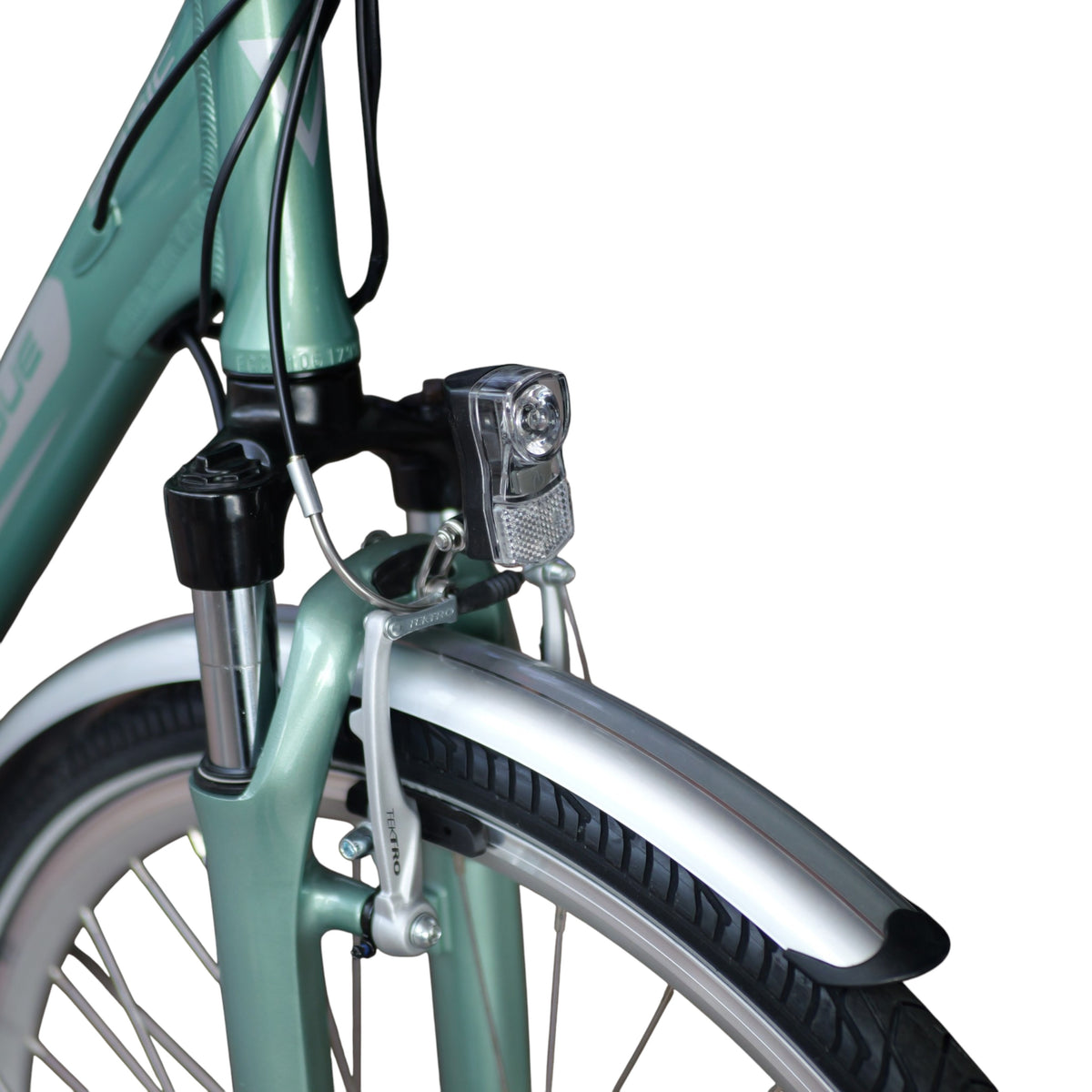 Vogue Basic N7 Elektrische Fiets Groen 49cm