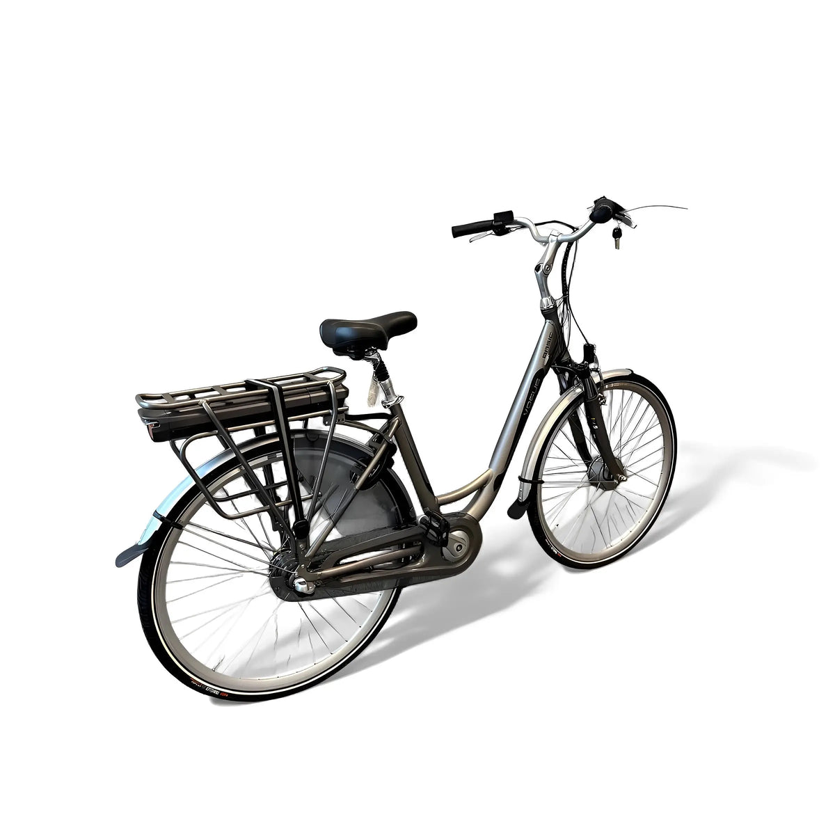 Vogue Basic N7 Elektrische Fiets Mat Grijs 47cm - AE-trading