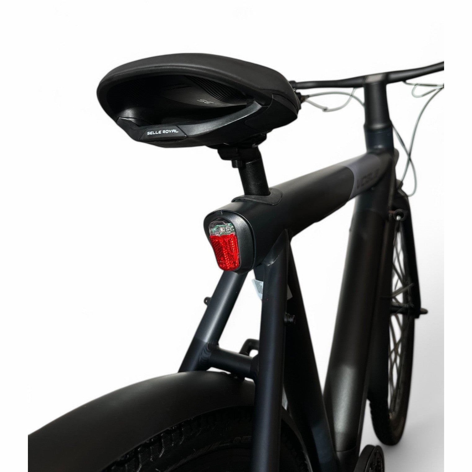 Vogue C4 Elektrische fiets 7SP Belt 36V 12,8Ah E-bike - Stealth Black - AE-trading