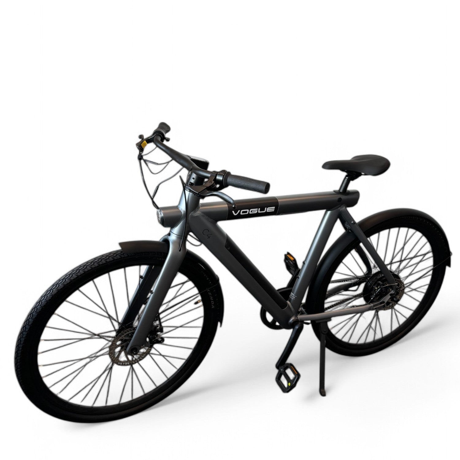 Vogue C4 Elektrische fiets 7SP Belt 36V 12,8Ah E-bike - Gravity Grey - AE-trading