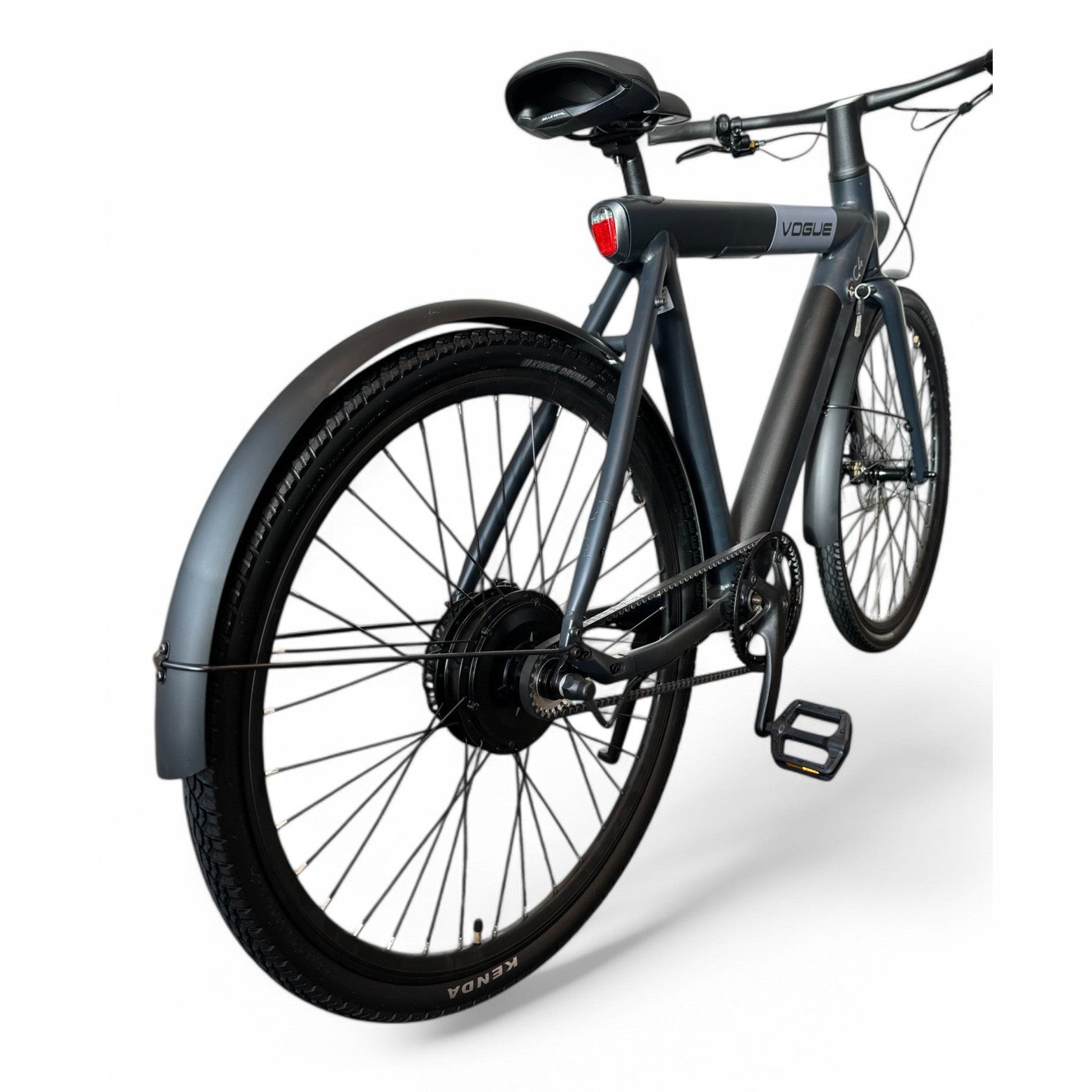 Vogue C4 Elektrische fiets 7SP Belt 36V 12,8Ah E-bike - Stealth Black - AE-trading