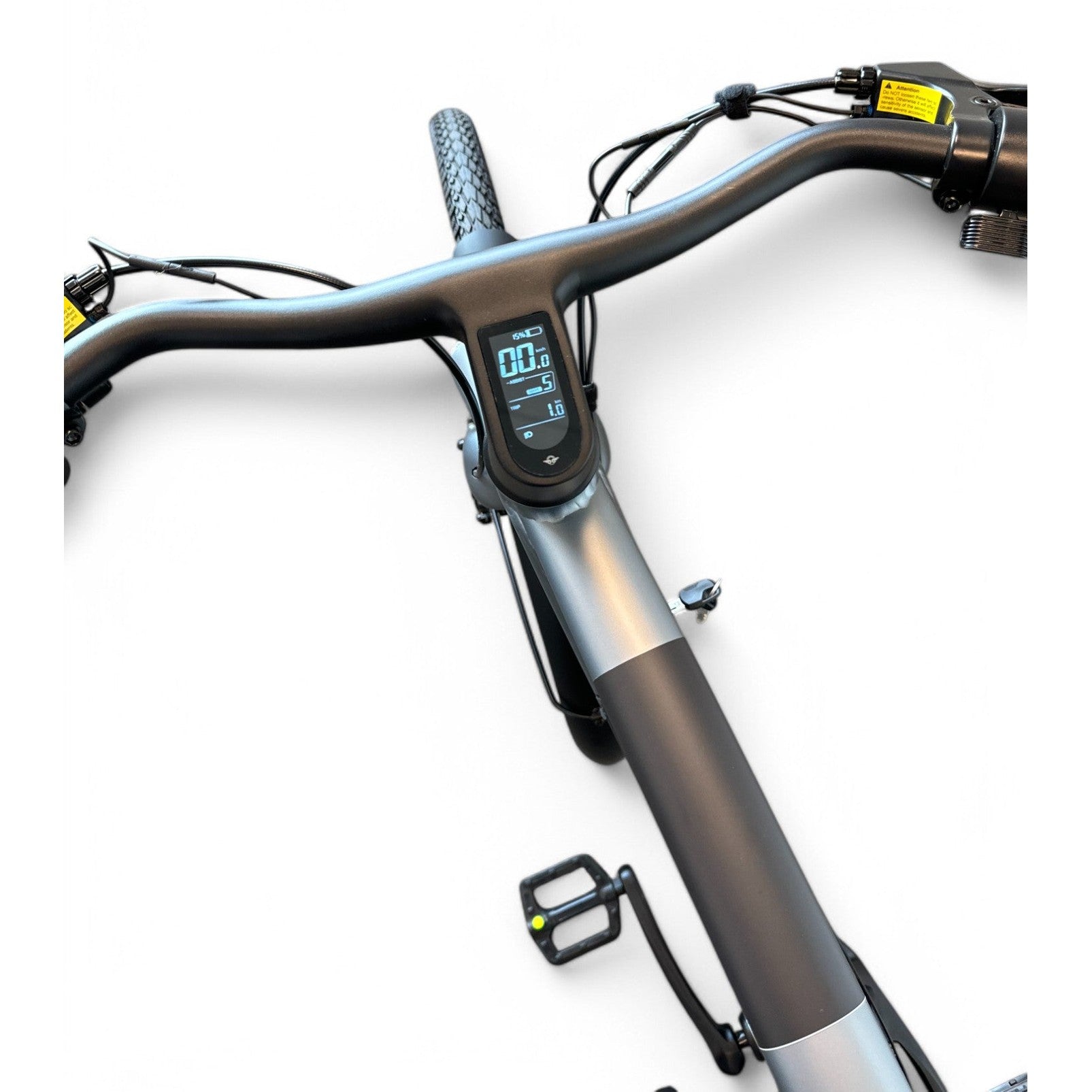 Vogue C4 Elektrische fiets 7SP Belt 36V 12,8Ah E-bike - Gravity Grey - AE-trading