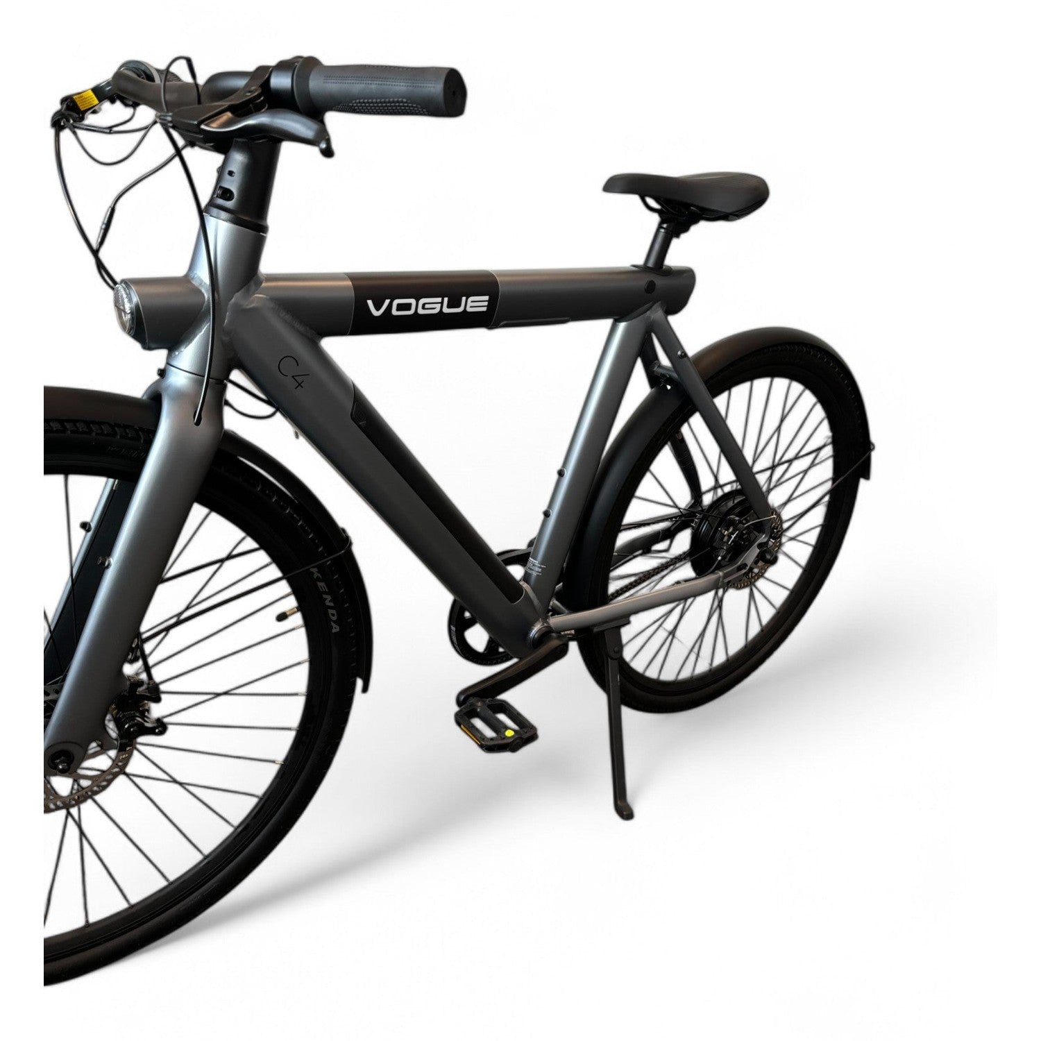 Vogue C4 Elektrische fiets 7SP Belt 36V 12,8Ah E-bike - Gravity Grey - AE-trading