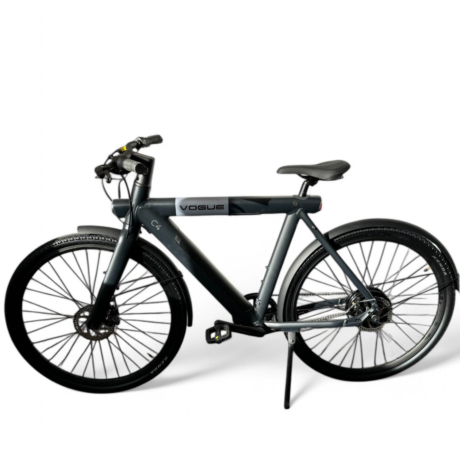 Vogue C4 Elektrische fiets 7SP Belt 36V 12,8Ah E-bike - Stealth Black - AE-trading