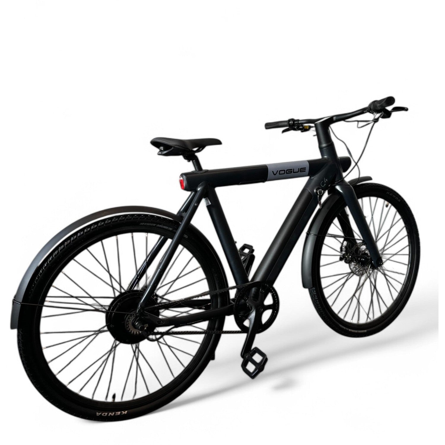 Vogue C4 Elektrische fiets 7SP Belt 36V 12,8Ah E-bike - Stealth Black - AE-trading