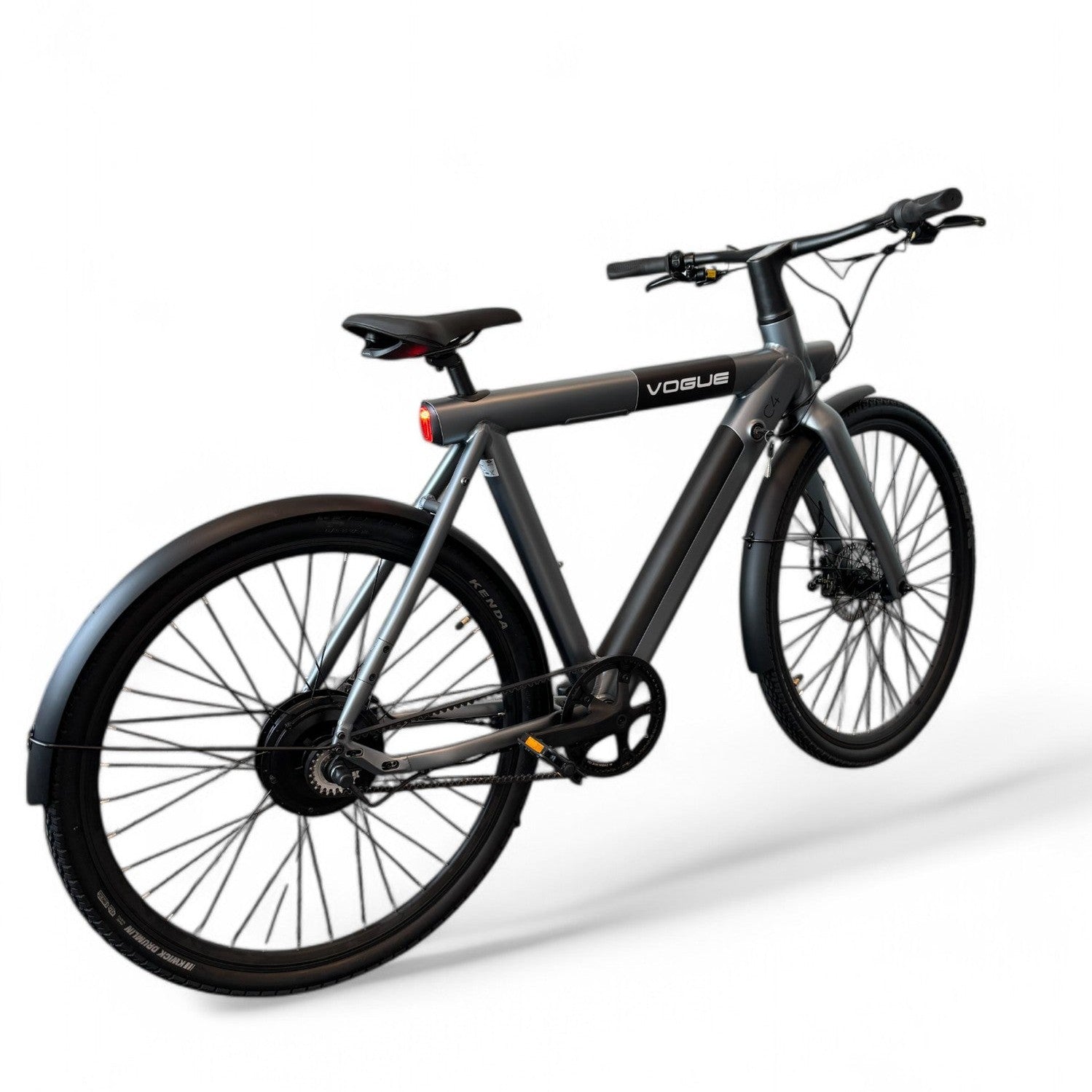 Vogue C4 Elektrische fiets 7SP Belt 36V 12,8Ah E-bike - Gravity Grey - AE-trading
