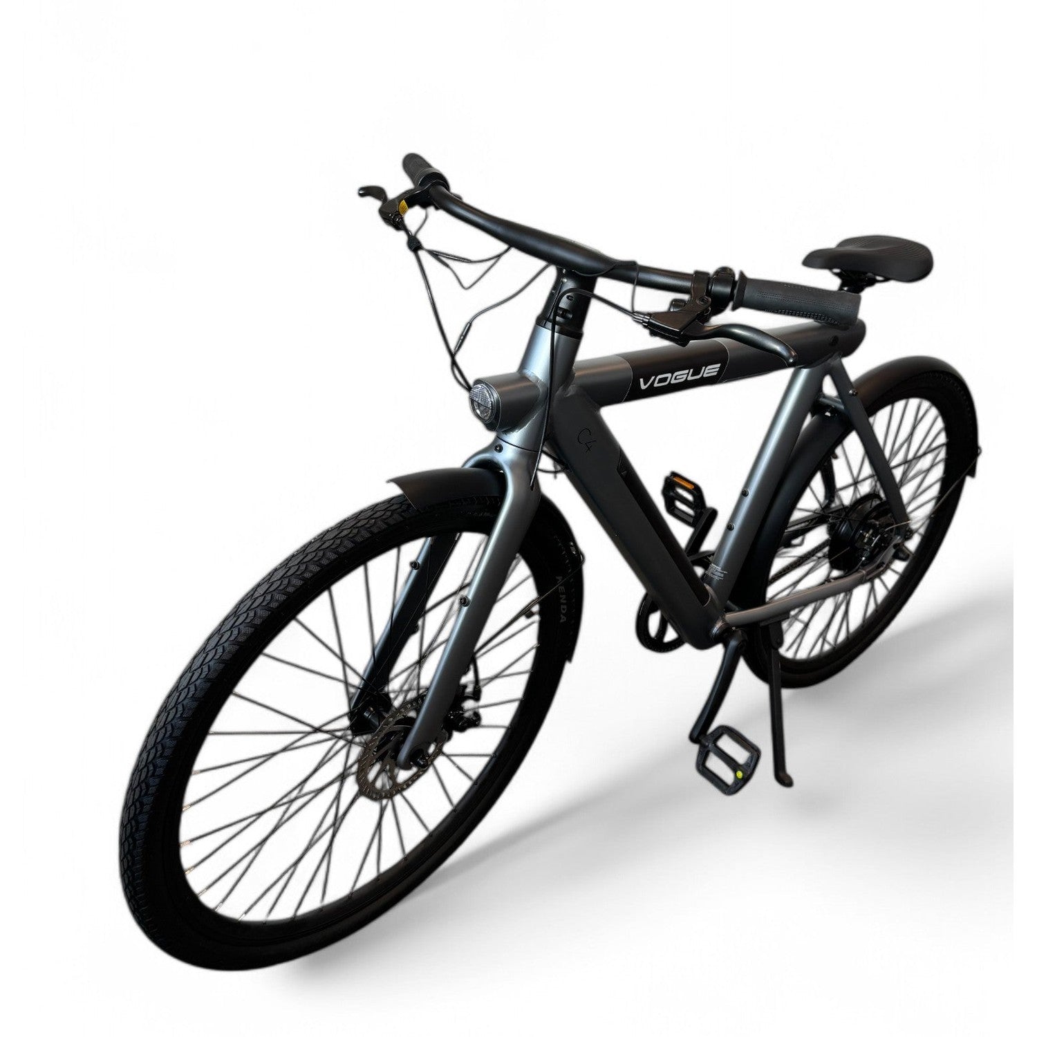Vogue C4 Elektrische fiets 7SP Belt 36V 12,8Ah E-bike - Gravity Grey - AE-trading