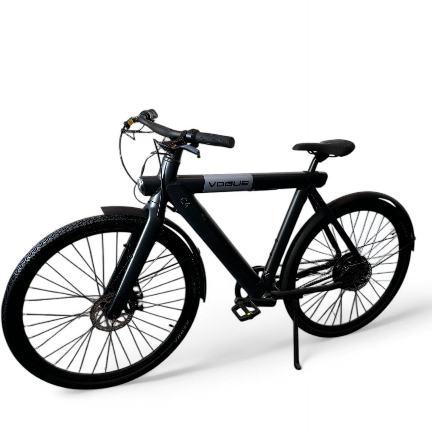 Vogue C4 Elektrische fiets 7SP Belt 36V 12,8Ah E-bike - Stealth Black - AE-trading