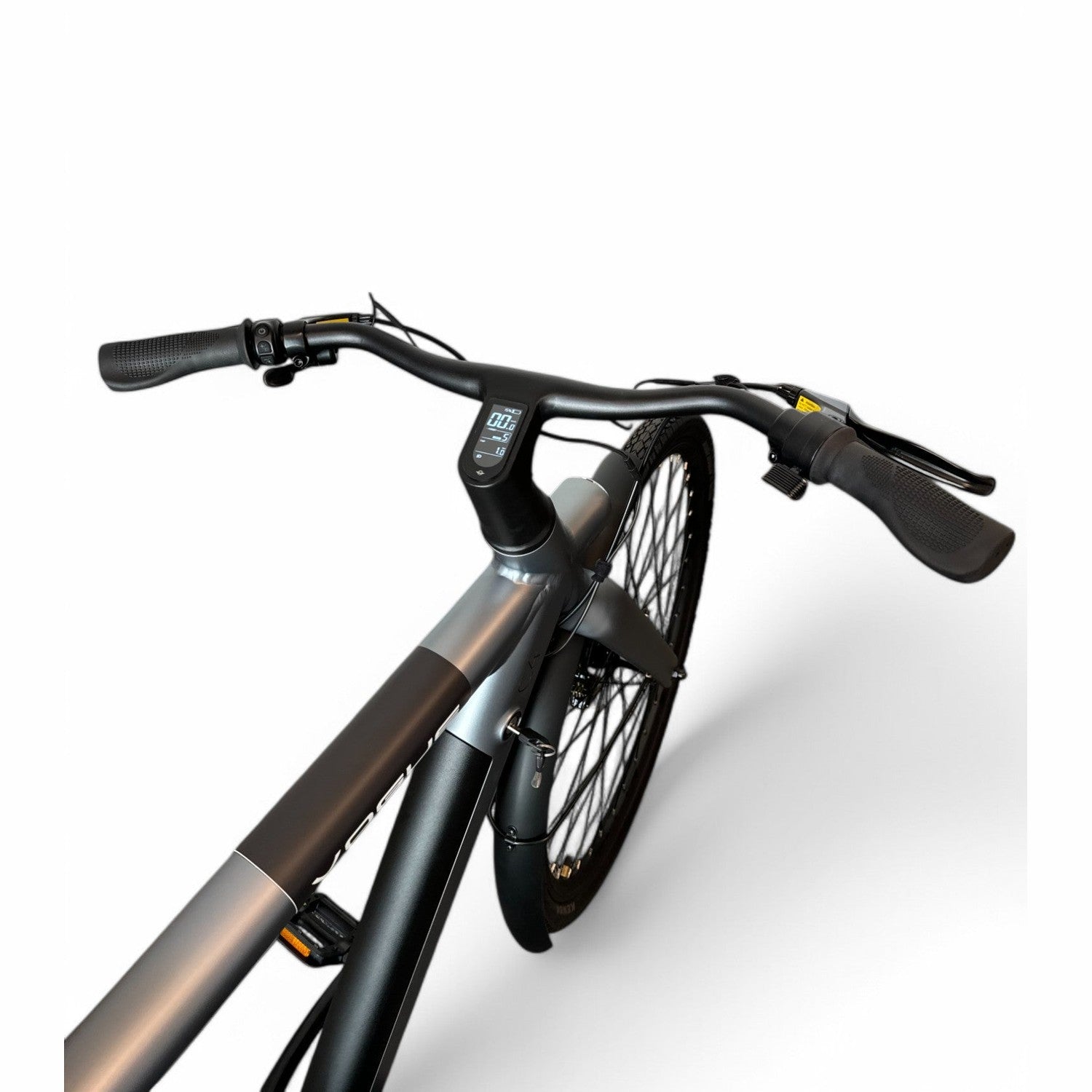 Vogue C4 Elektrische fiets 7SP Belt 36V 12,8Ah E-bike - Gravity Grey - AE-trading