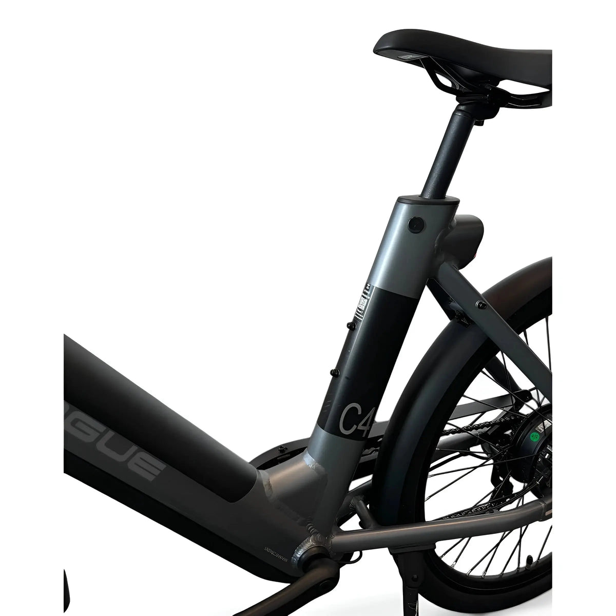 Vogue C4 Lady Elektrische Fiets - Gravity Grey - 345,6Wh - AE-trading