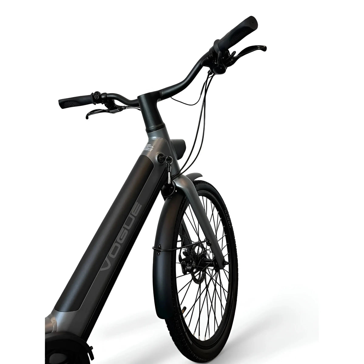 Vogue C4 Lady Elektrische Fiets - Gravity Grey - 345,6Wh - AE-trading