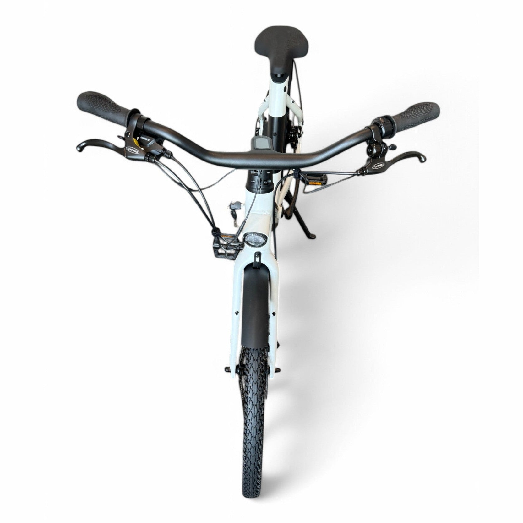 Vogue C4 Lady Elektrische fiets 7DR Shimano 9,6Ah 36V 345,6Wh E-bike - Glacier White - AE-trading