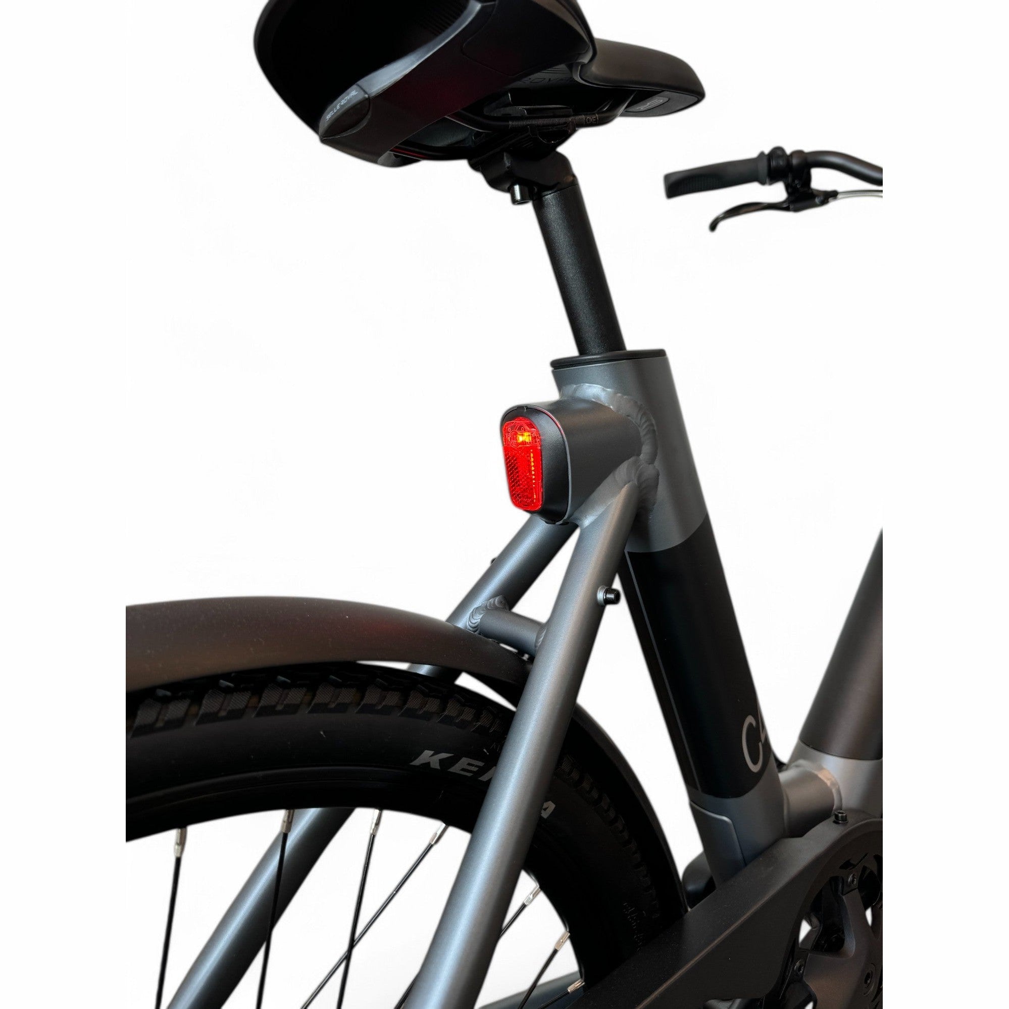 Vogue C4 Lady Elektrische fiets 7DR Shimano 9,6Ah 36V 345,6Wh E-bike - Gravity Grey - AE-trading
