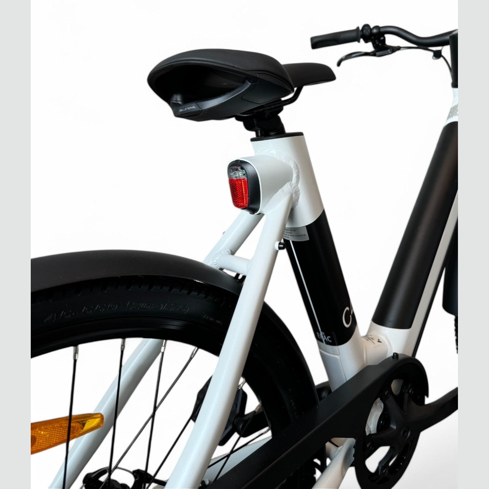 Vogue C4 Lady Elektrische fiets 7DR Shimano 9,6Ah 36V 345,6Wh E-bike - Glacier White - AE-trading