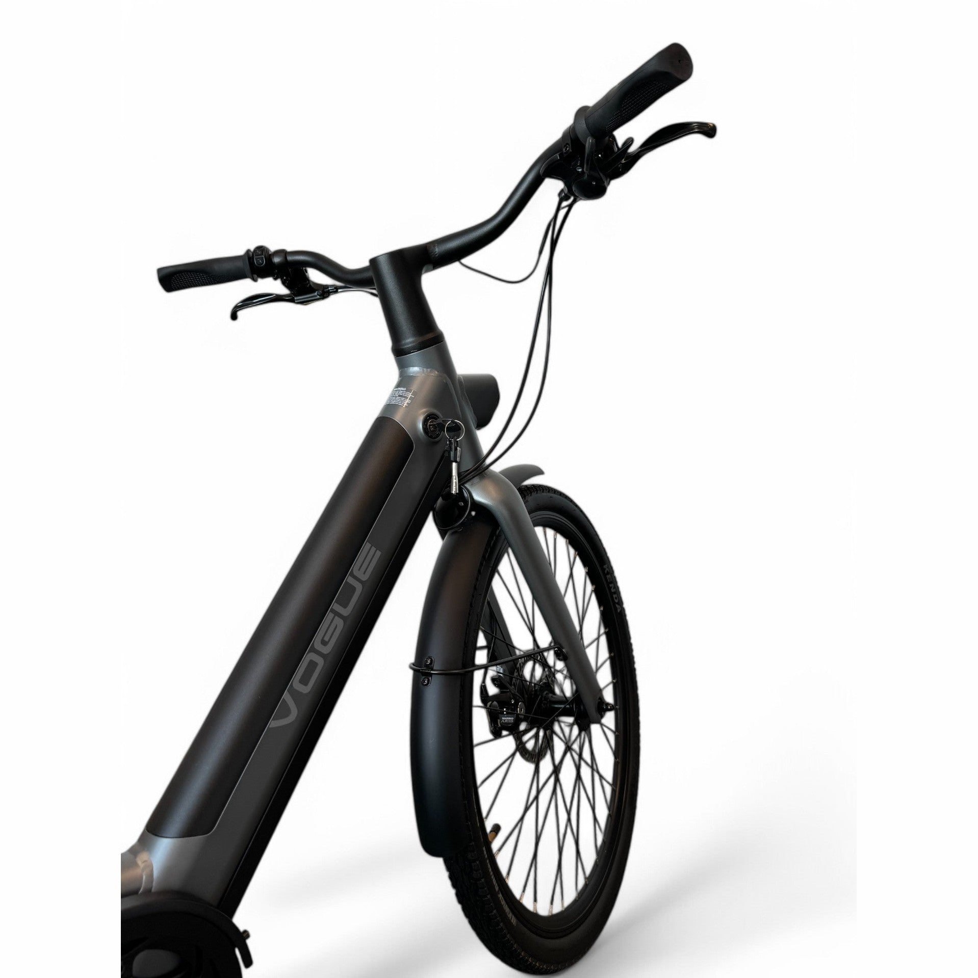 Vogue C4 Lady Elektrische fiets 7DR Shimano 9,6Ah 36V 345,6Wh E-bike - Gravity Grey - AE-trading