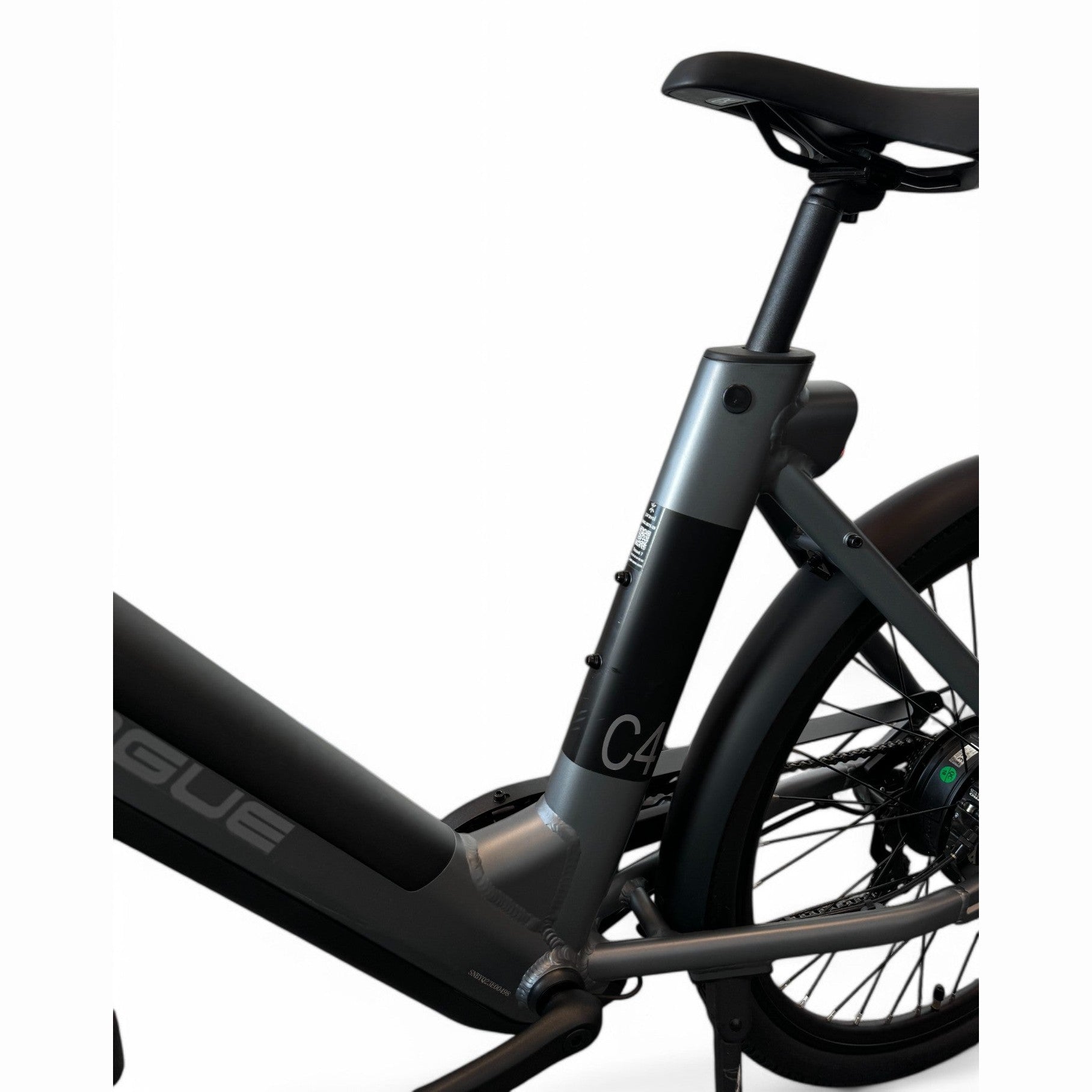 Vogue C4 Lady Elektrische fiets 7DR Shimano 9,6Ah 36V 345,6Wh E-bike - Gravity Grey - AE-trading